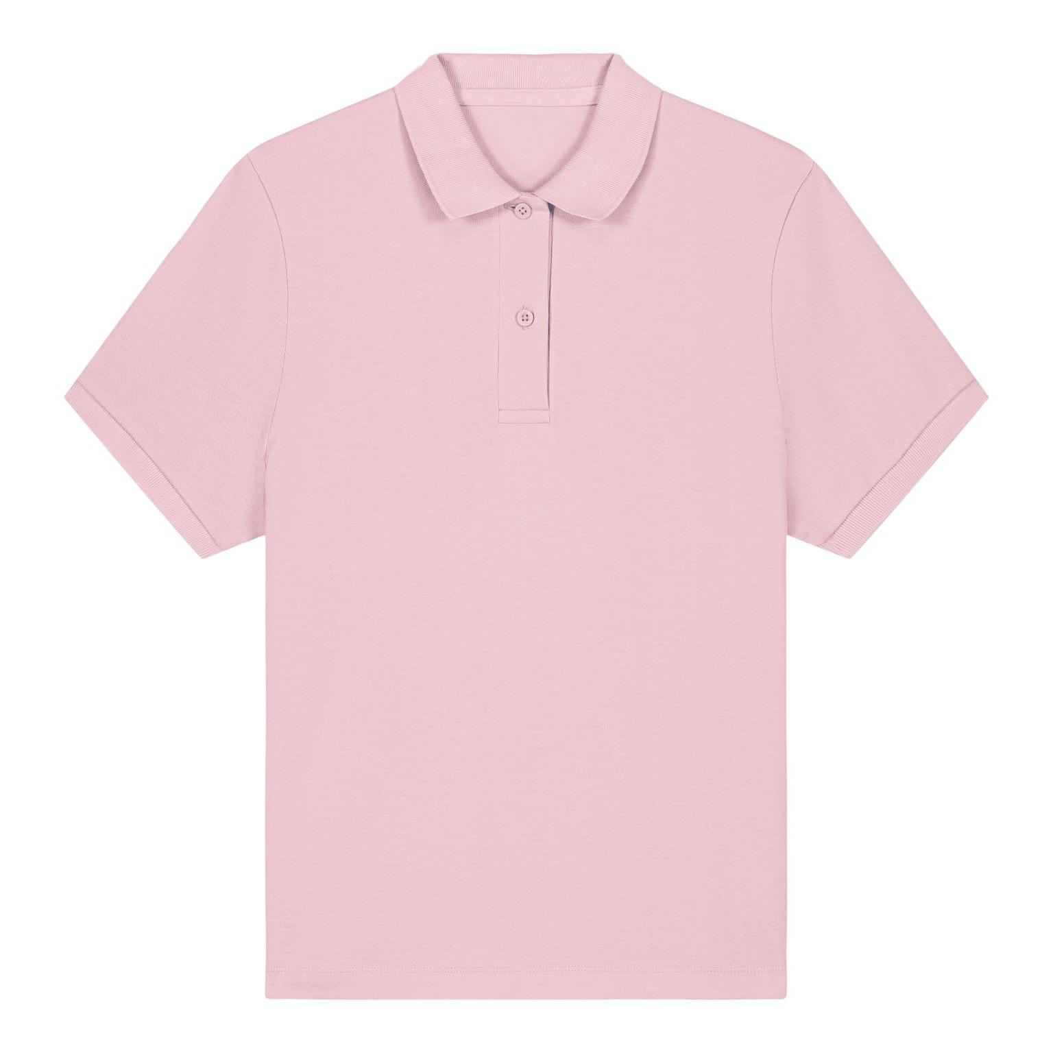 Tricou polo pentru femei Stella Coaster Cotton Pink