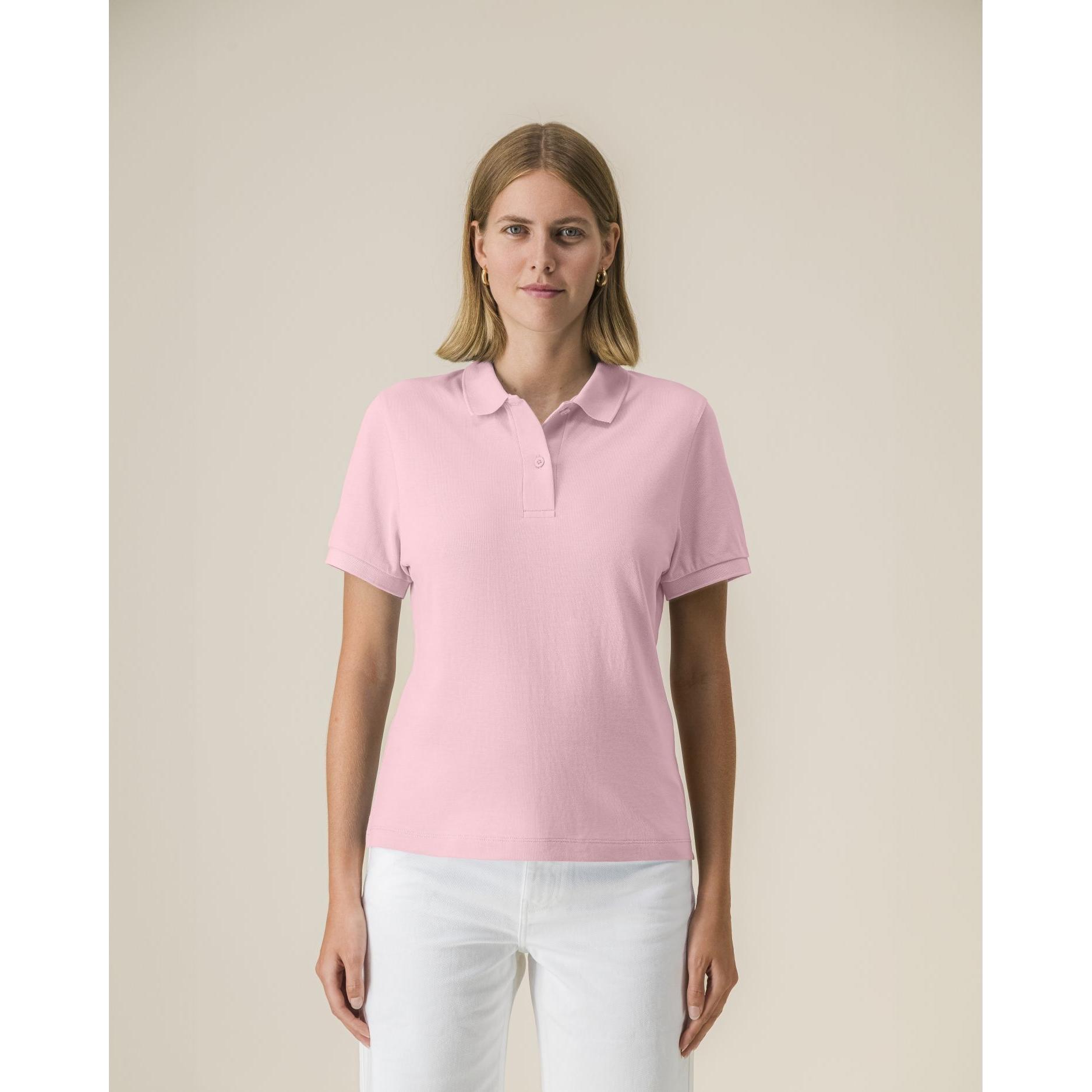 Tricou polo pentru femei Stella Coaster Cotton Pink S