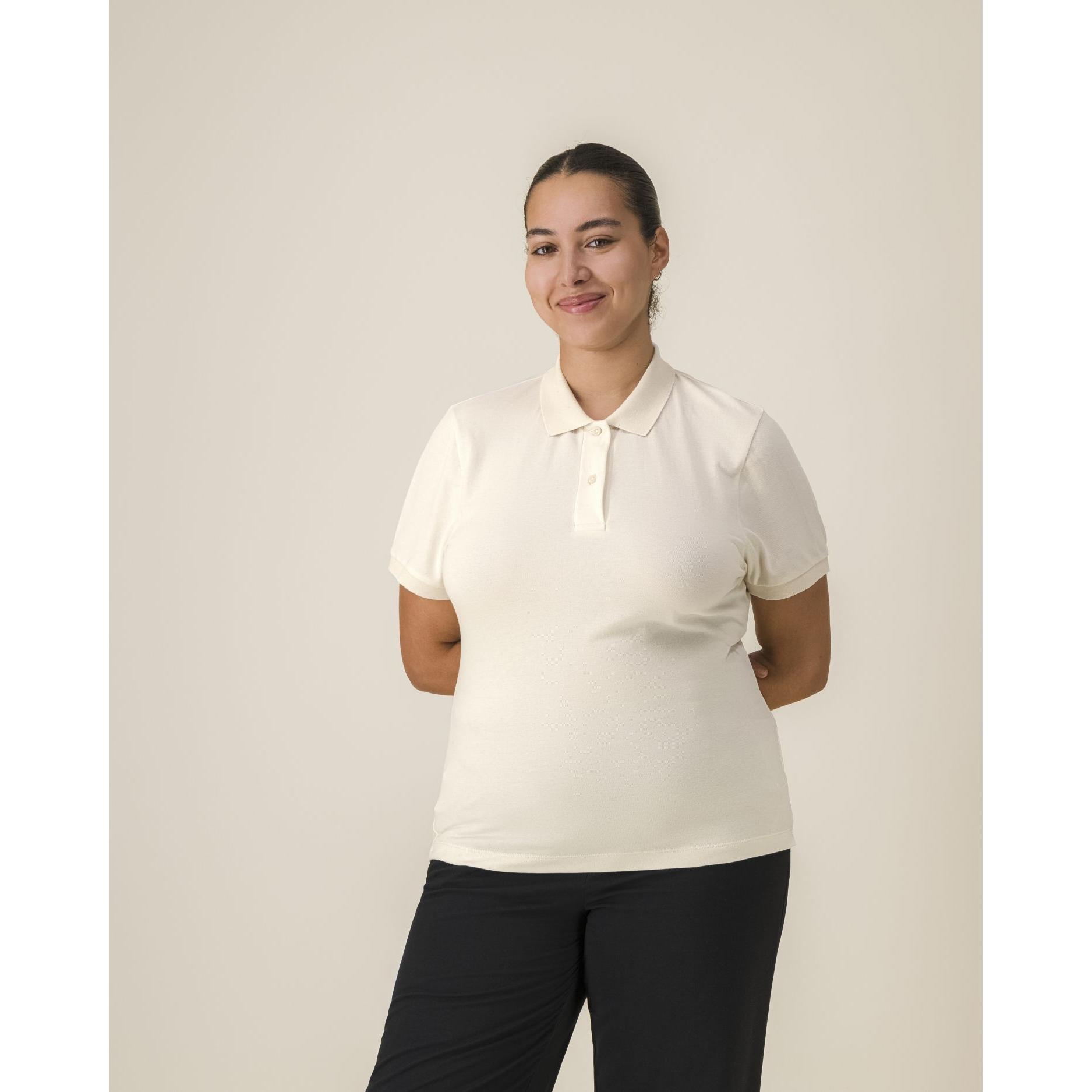 Tricou polo pentru femei Stella Coaster Natural Raw L