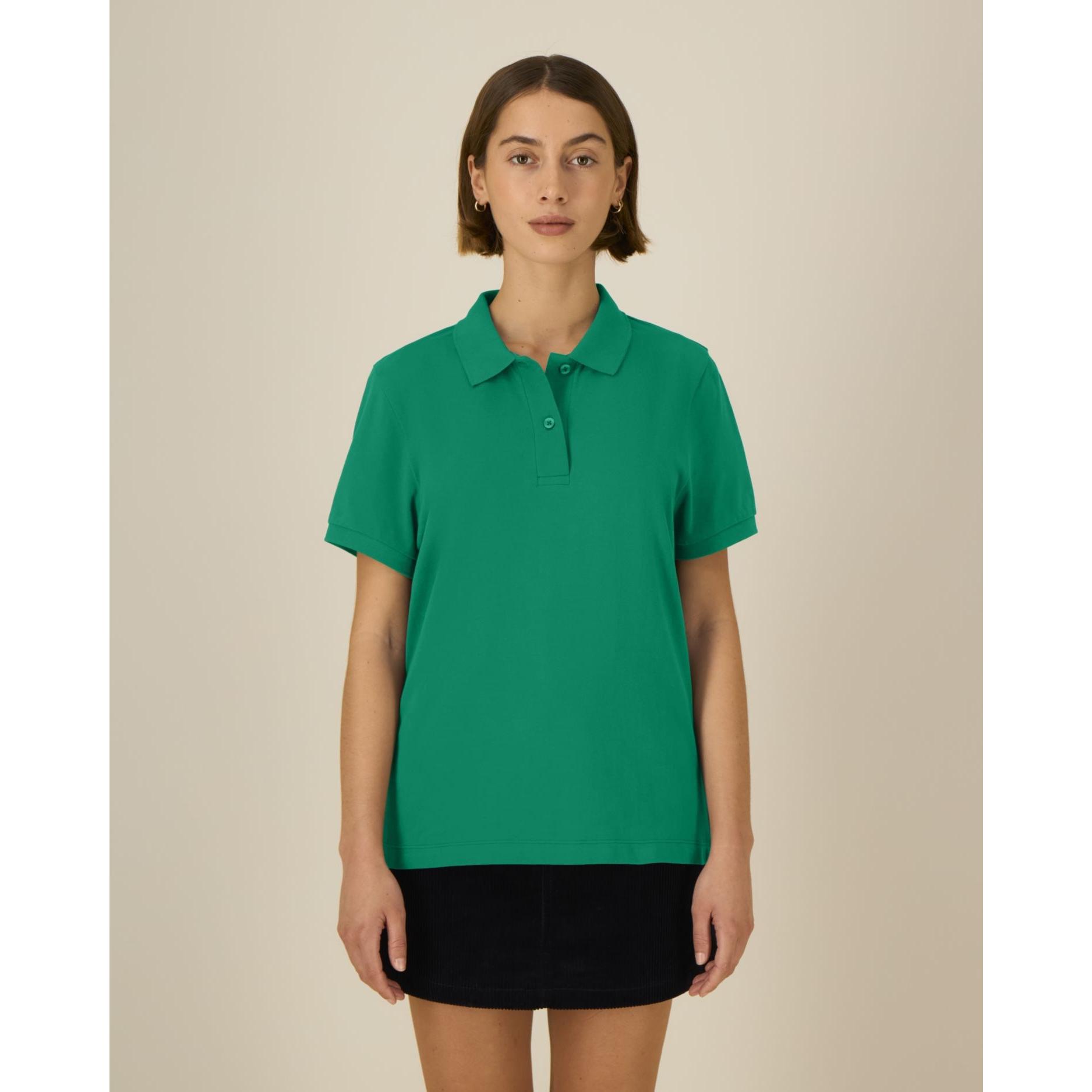 Tricou polo pentru femei Stella Coaster Verdant Green L