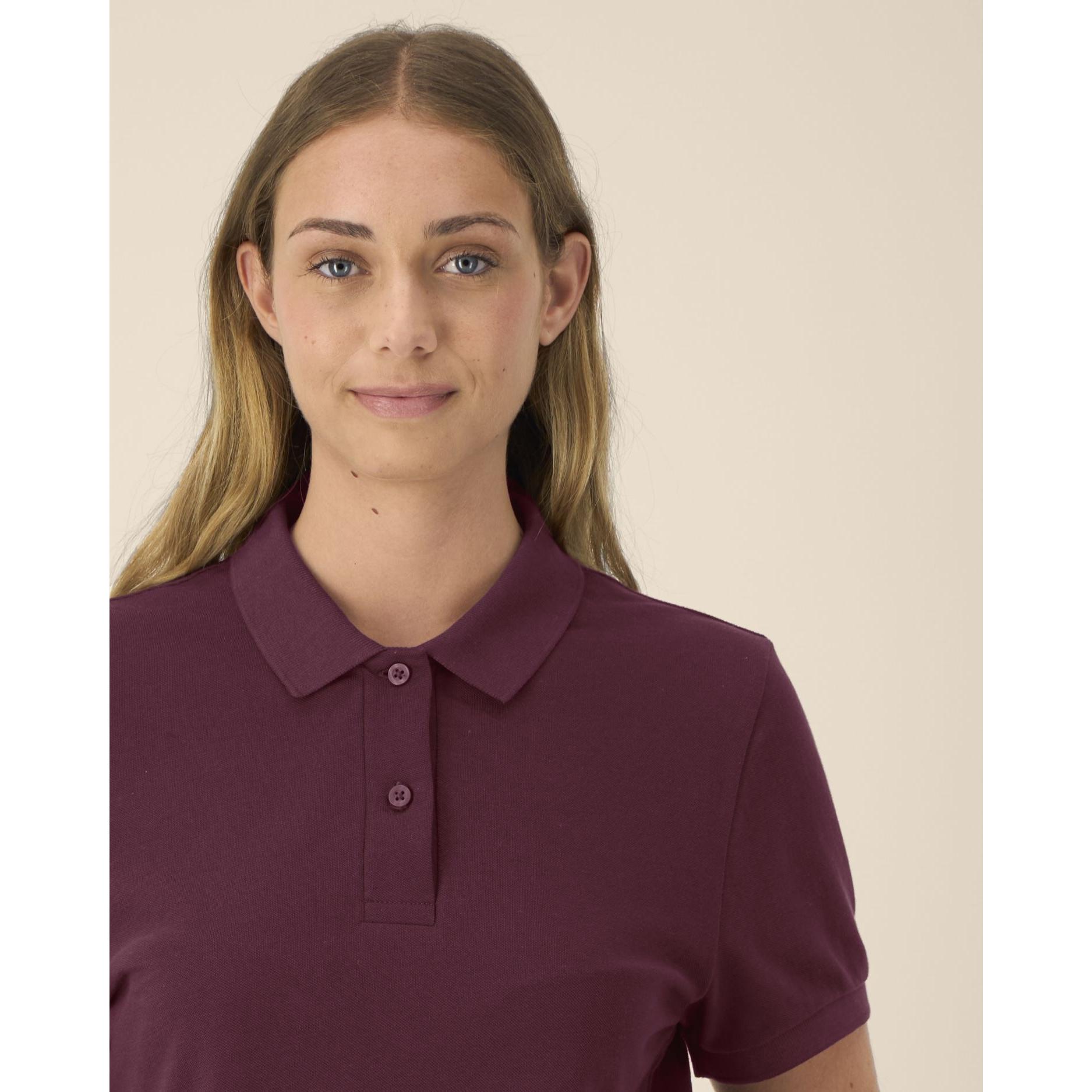 Tricou polo pentru femei Stella Coaster Deep Plum M