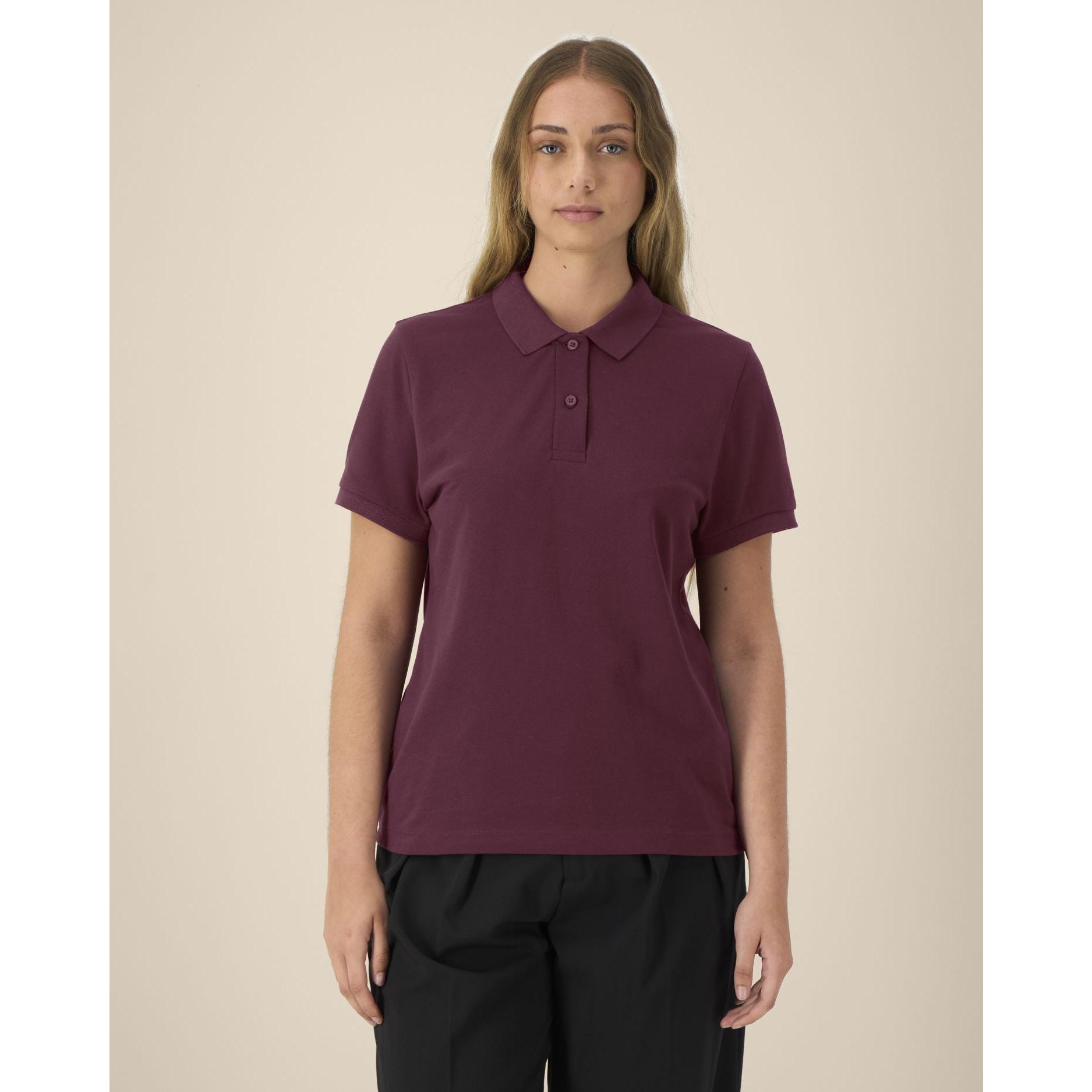 Tricou polo pentru femei Stella Coaster Deep Plum M