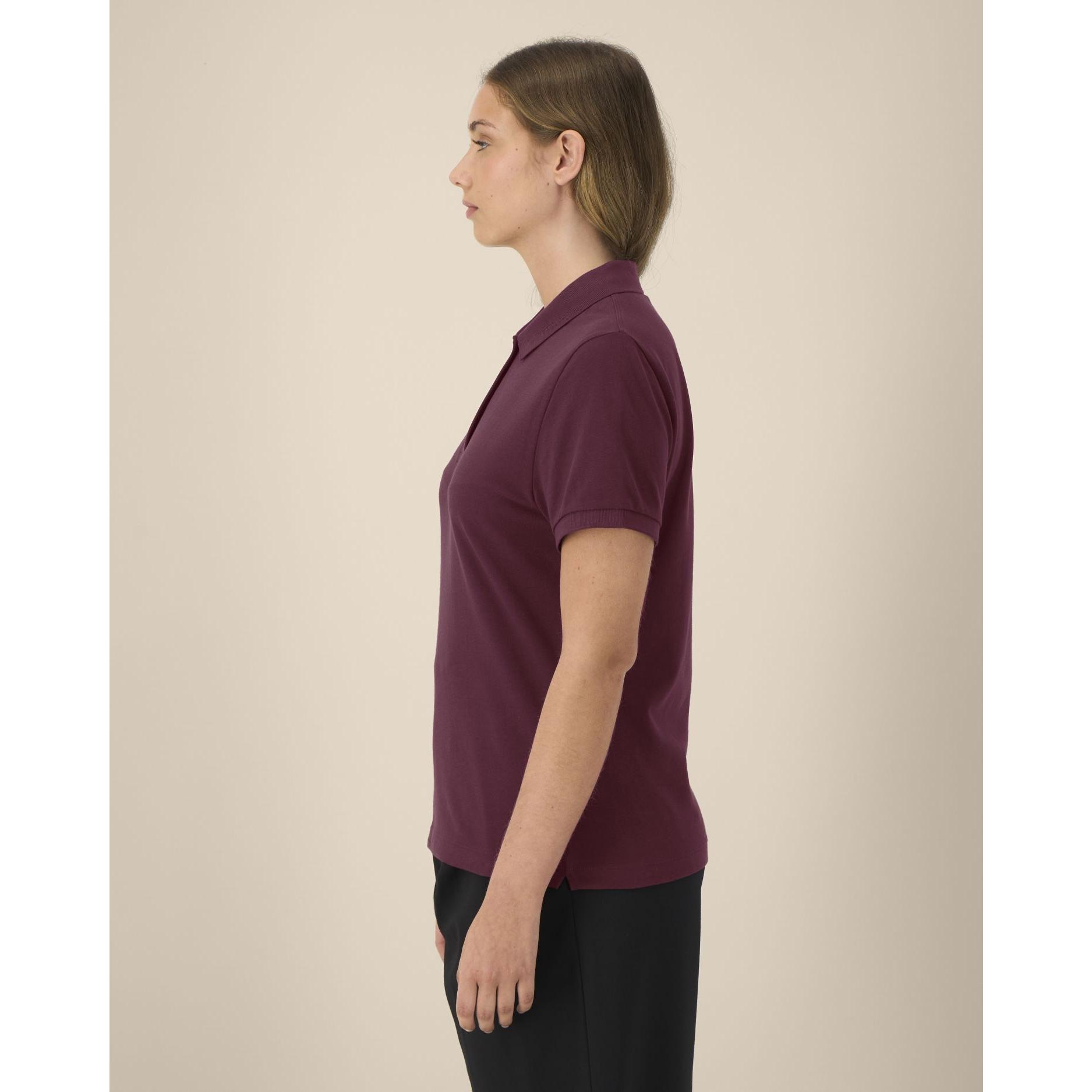 Tricou polo pentru femei Stella Coaster Deep Plum M