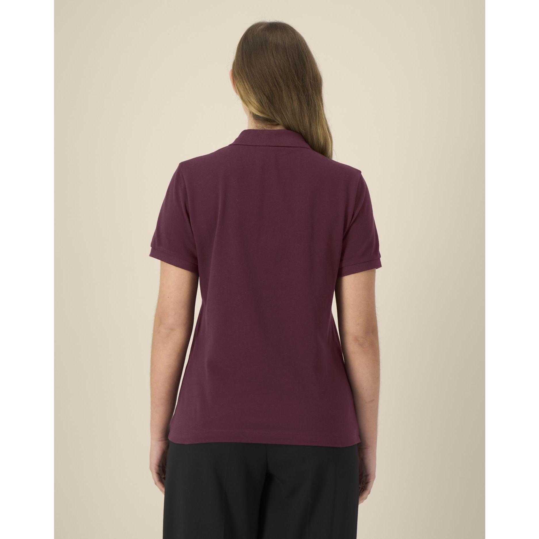 Tricou polo pentru femei Stella Coaster Deep Plum M