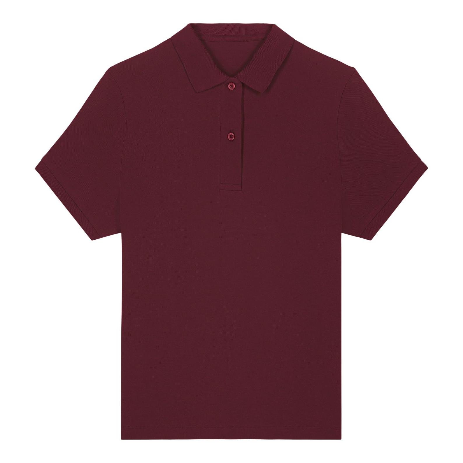 Tricou polo pentru femei Stella Coaster Burgundy