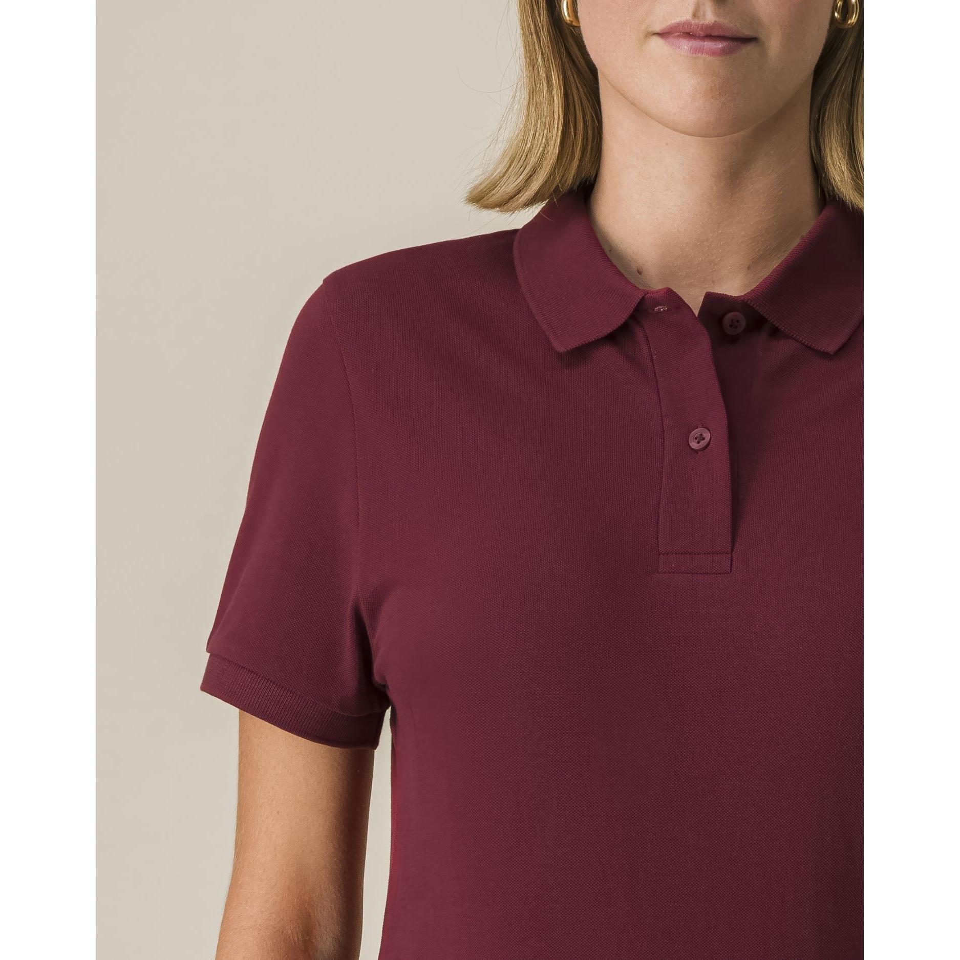 Tricou polo pentru femei Stella Coaster Burgundy L