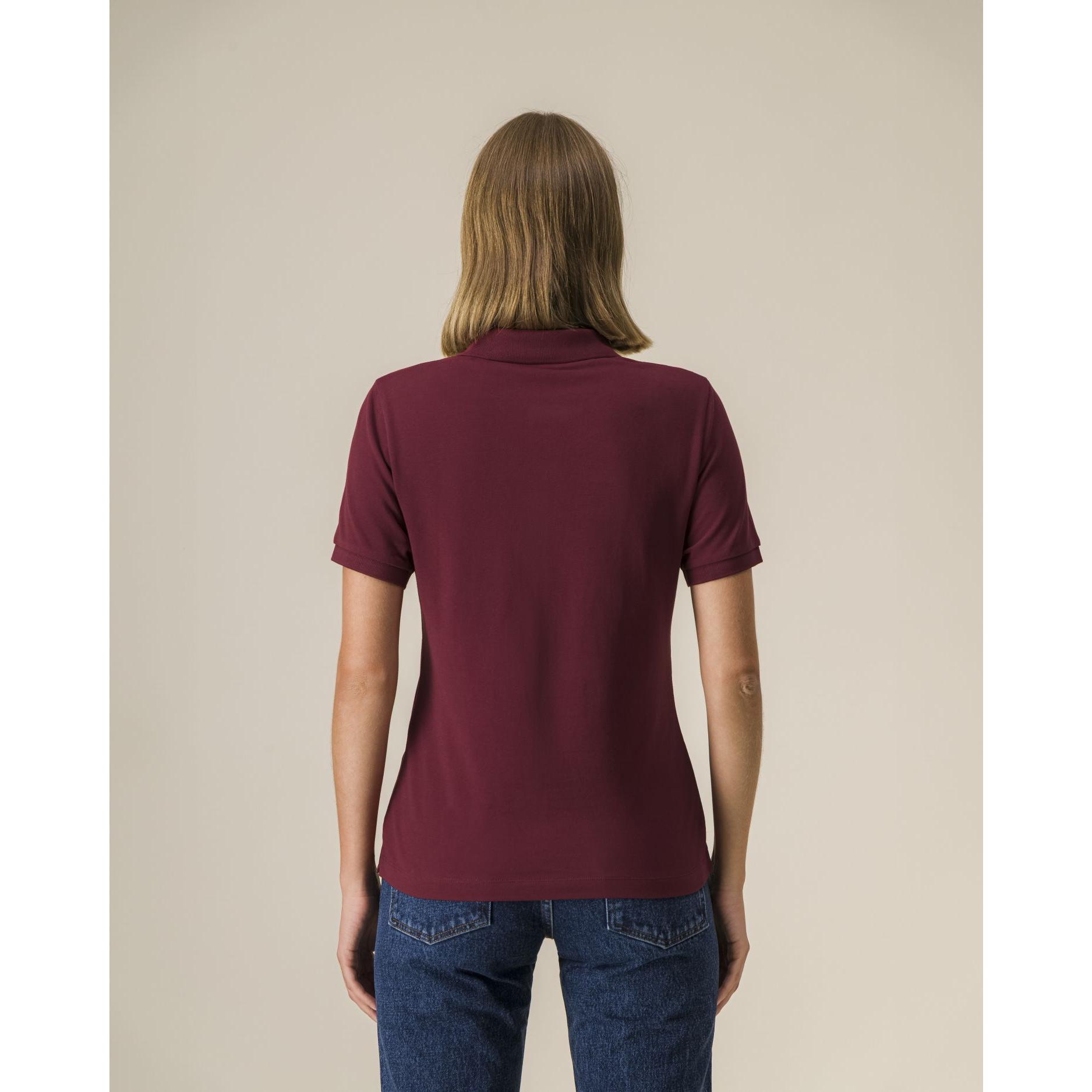 Tricou polo pentru femei Stella Coaster Burgundy M