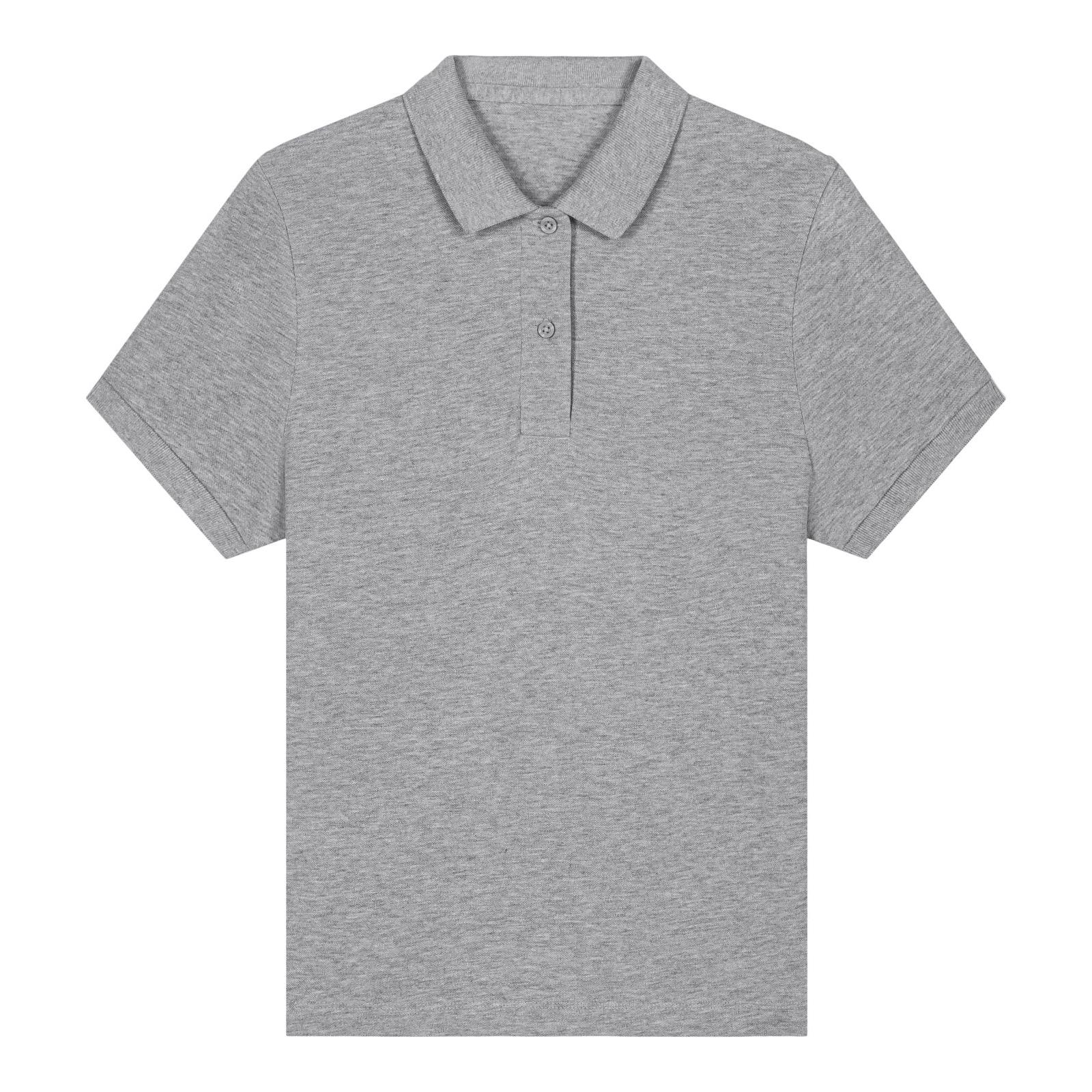 Tricou polo pentru femei Stella Coaster Heather Grey