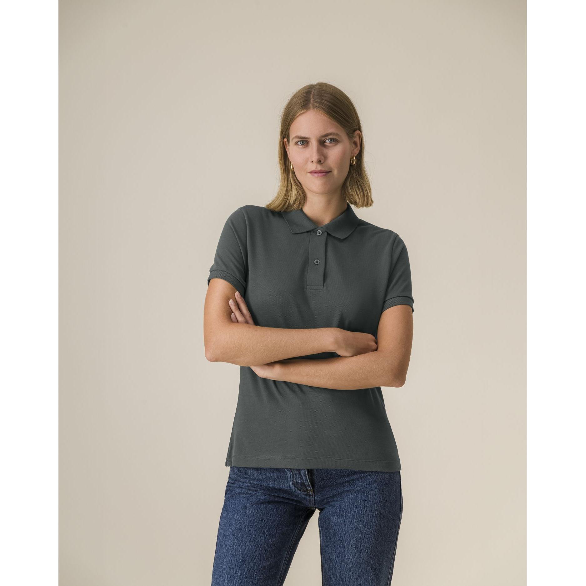 Tricou polo pentru femei Stella Coaster Anthracite S