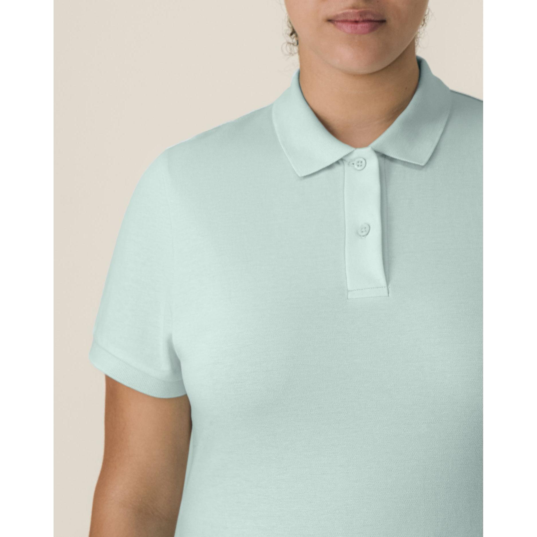 Tricou polo pentru femei Stella Coaster Caribbean Blue L