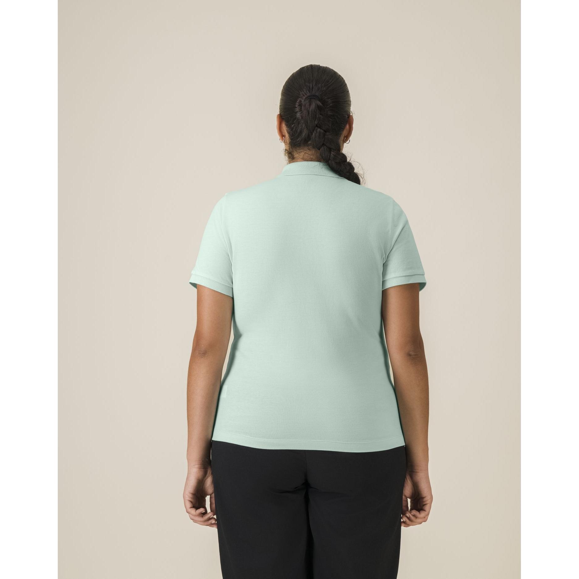 Tricou polo pentru femei Stella Coaster Caribbean Blue L