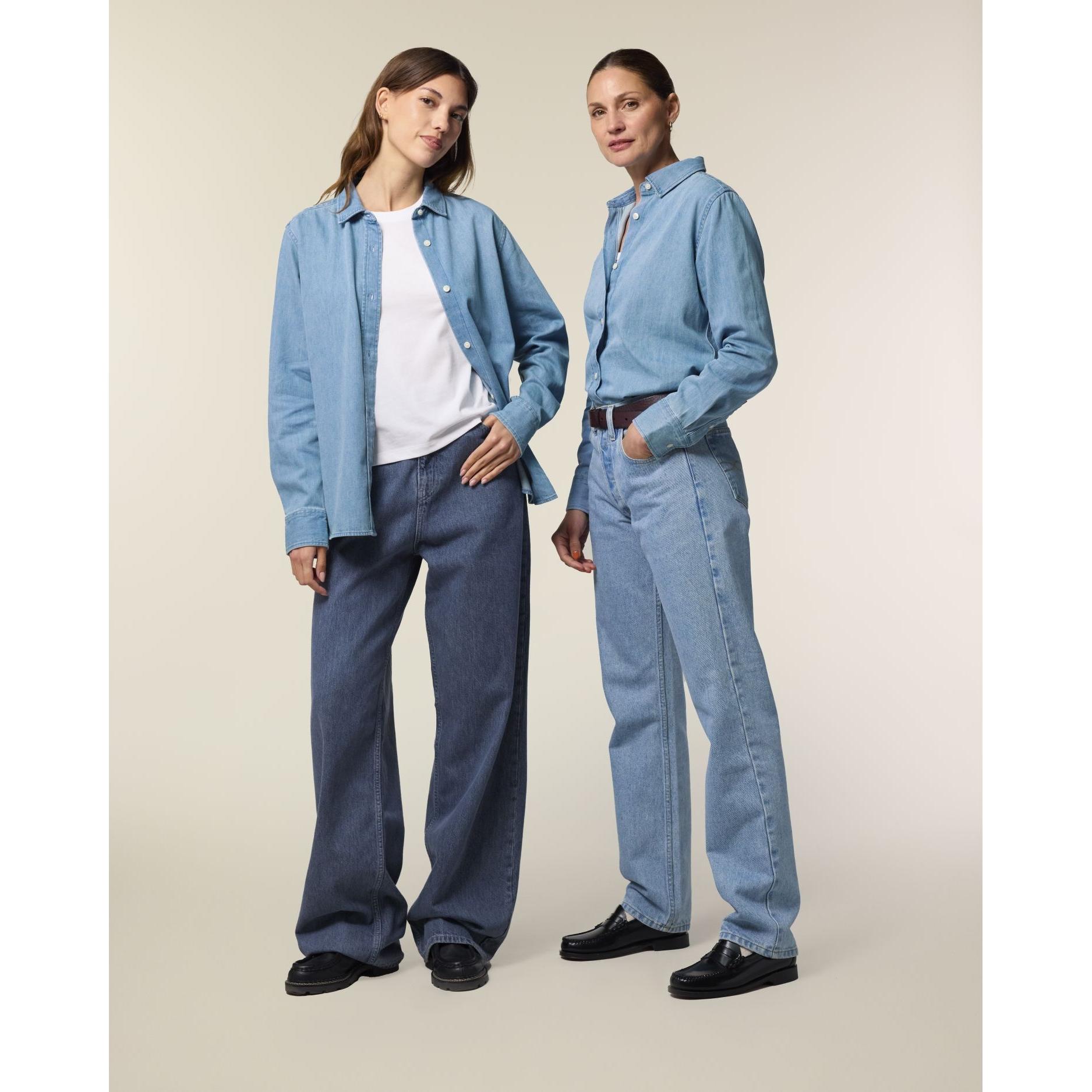 Cămașă pentru femei Stella Denim Light Wash L