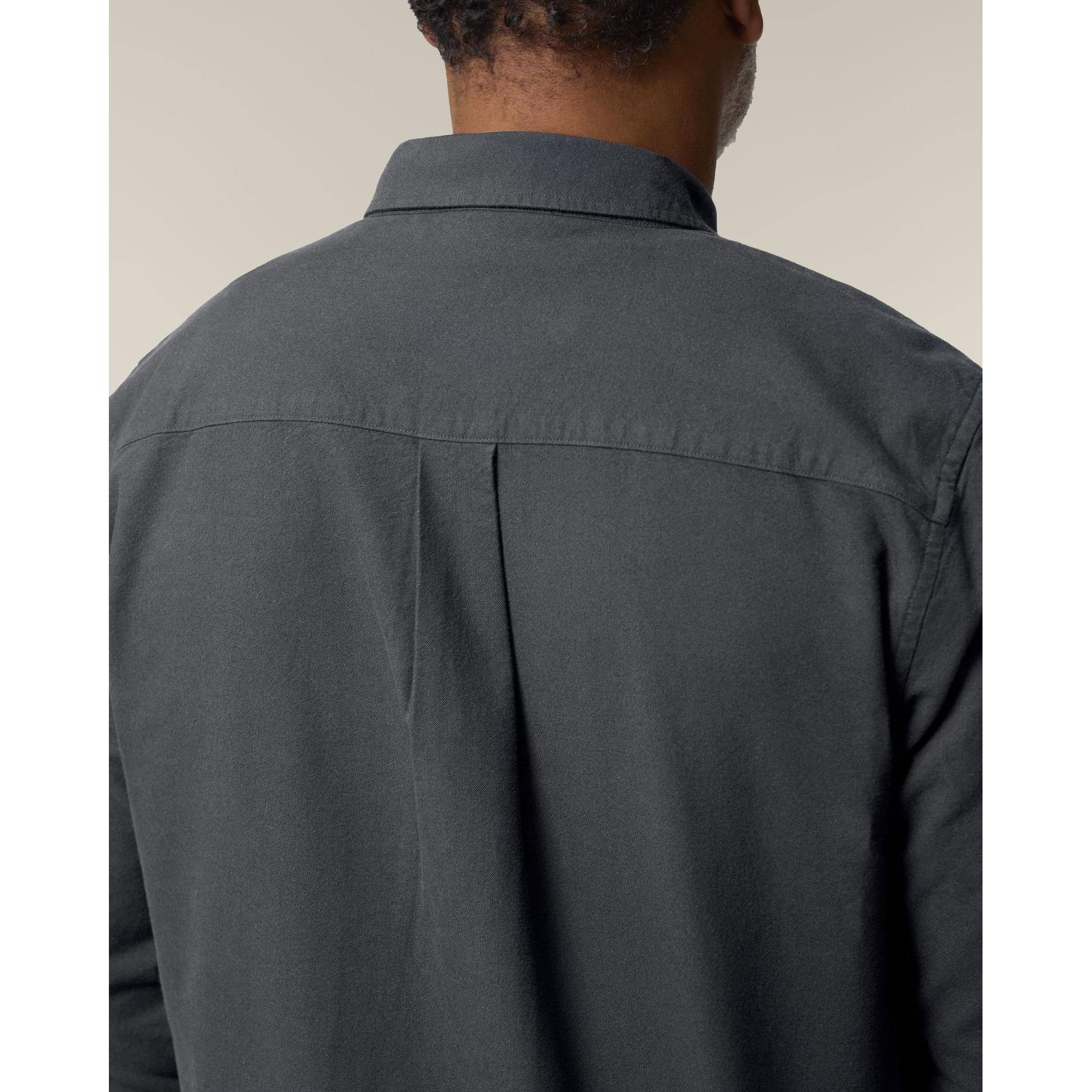 Cămașă pentru bărbați Stanley Oxford Anthracite L