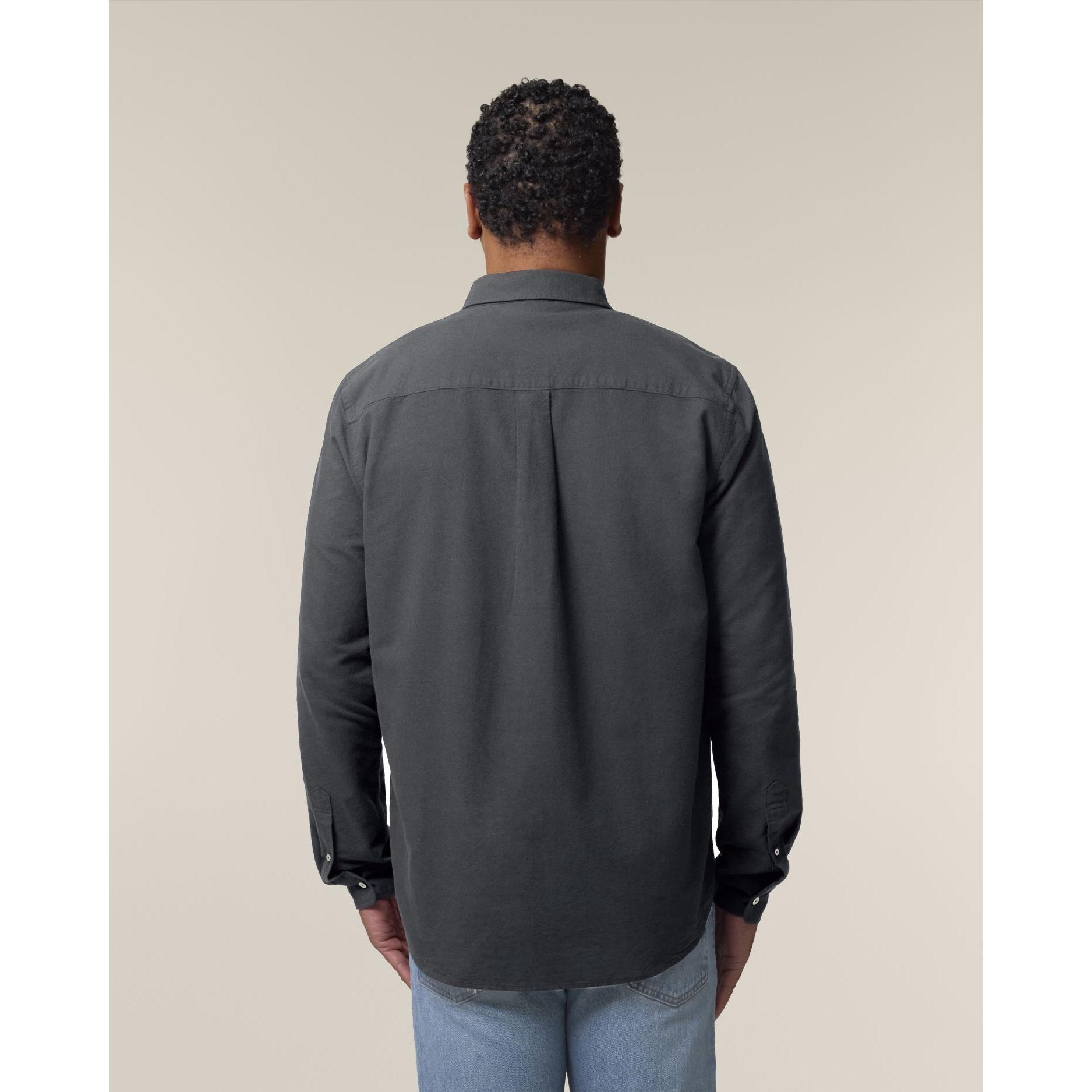 Cămașă pentru bărbați Stanley Oxford Anthracite L