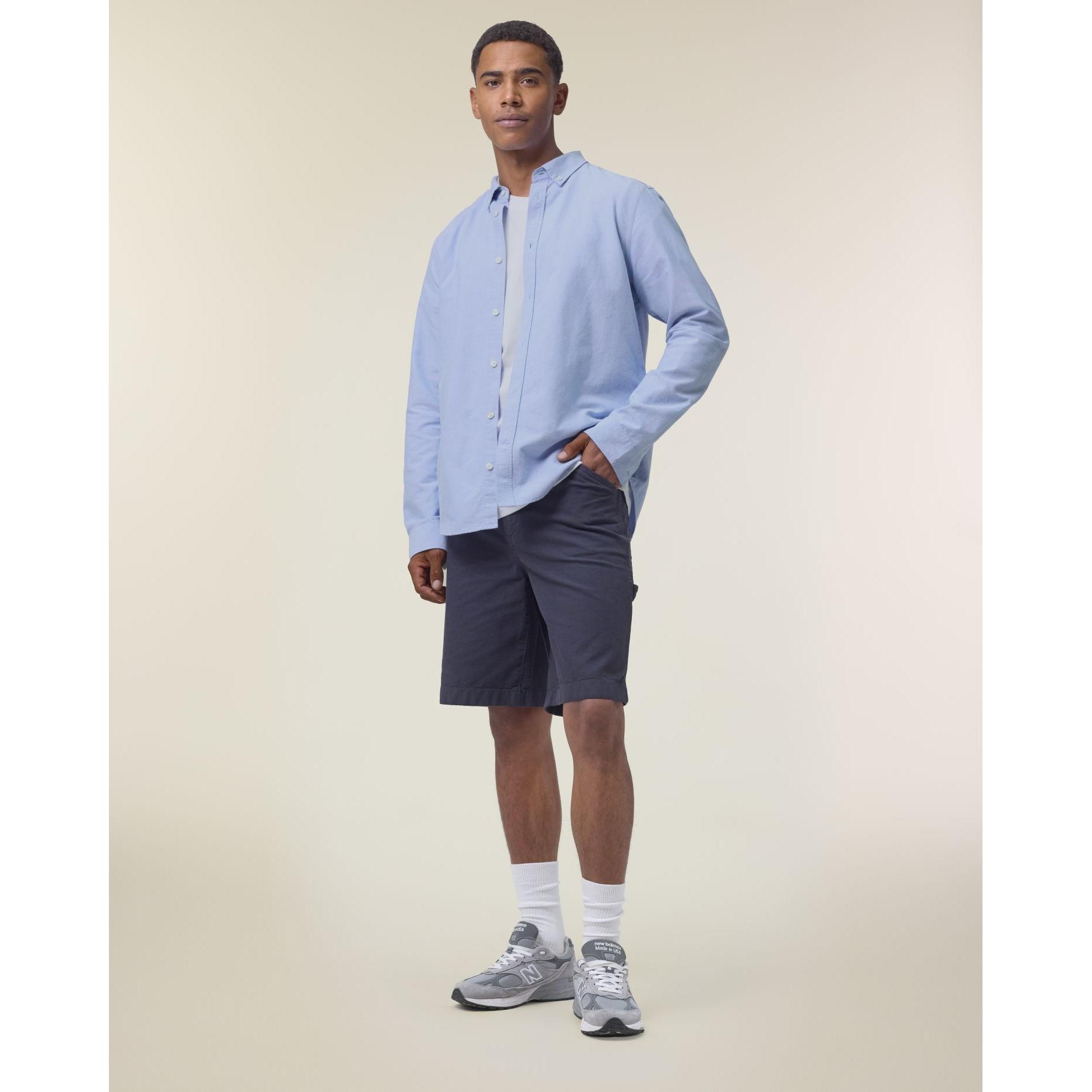 Cămașă pentru bărbați Stanley Oxford Blue Oxford M