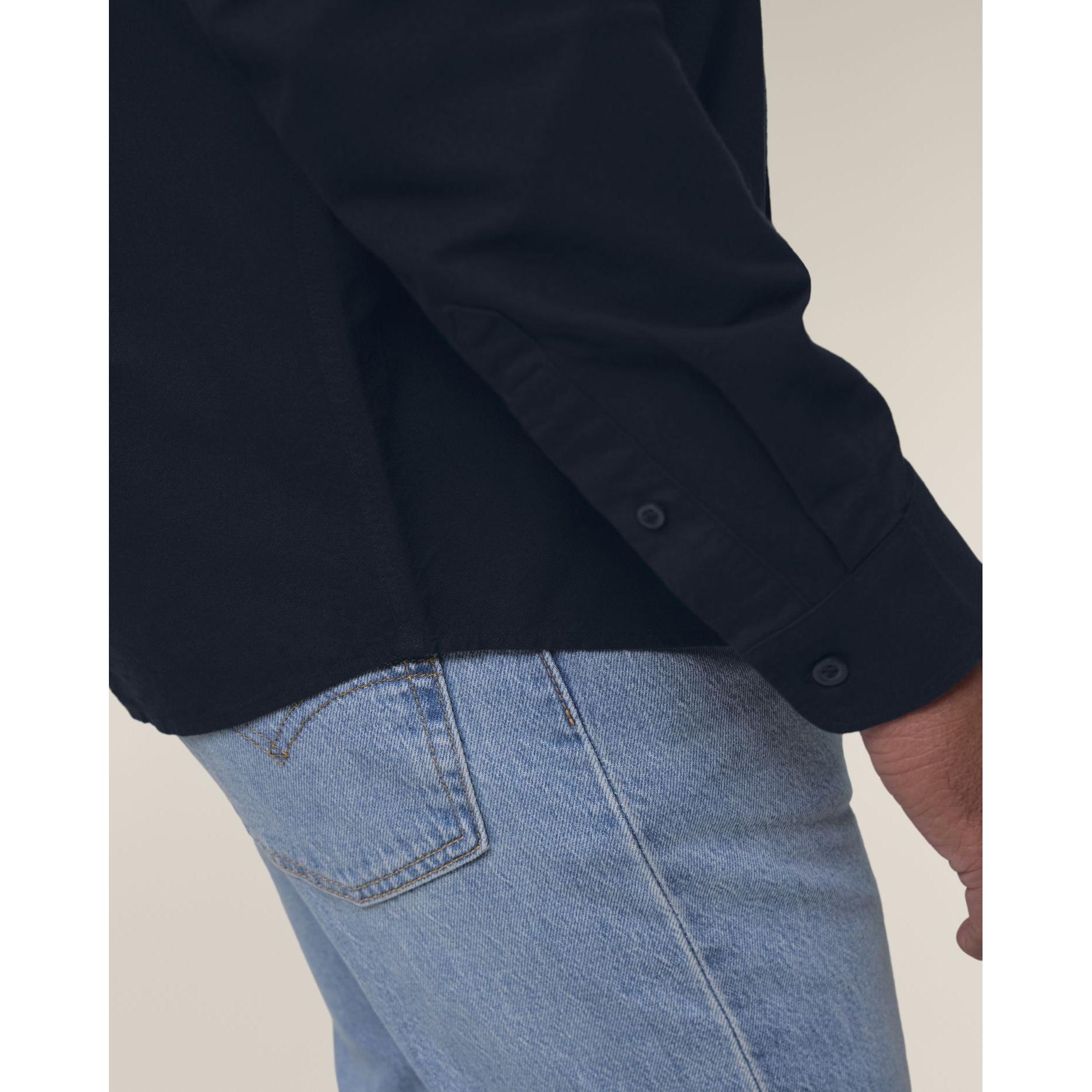 Cămașă pentru bărbați Stanley Oxford French Navy L