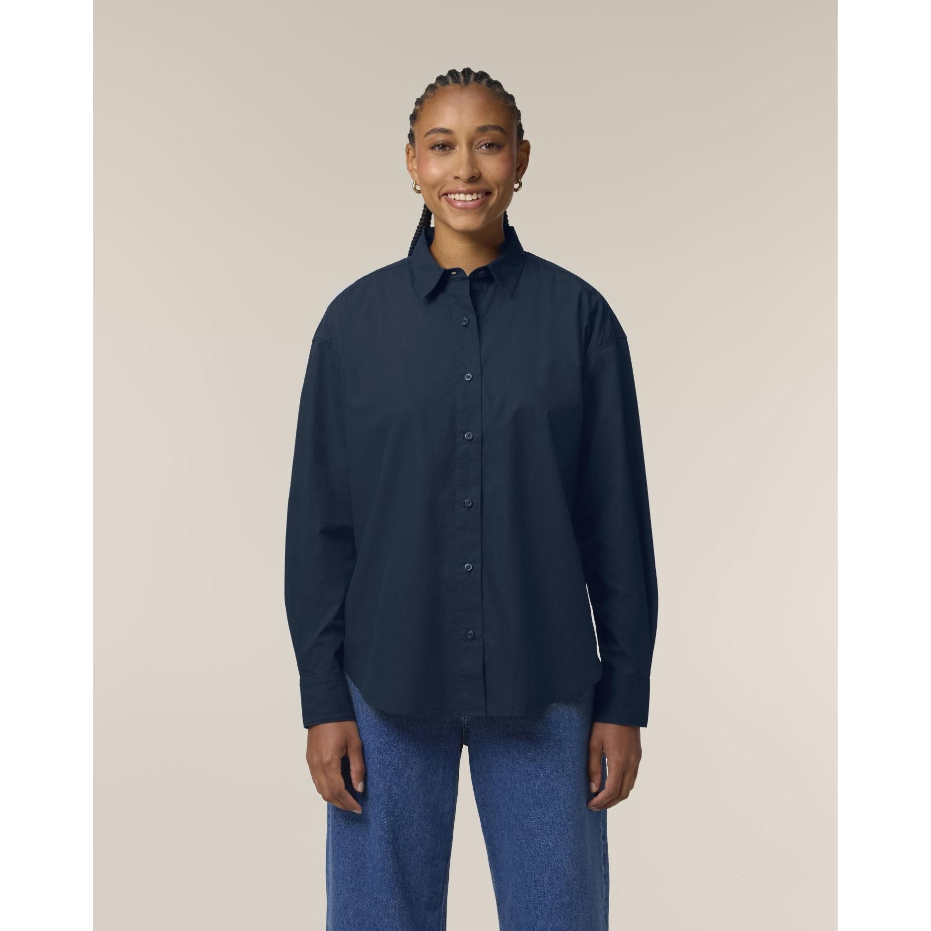 Cămașă pentru femei Stella Styler French Navy L