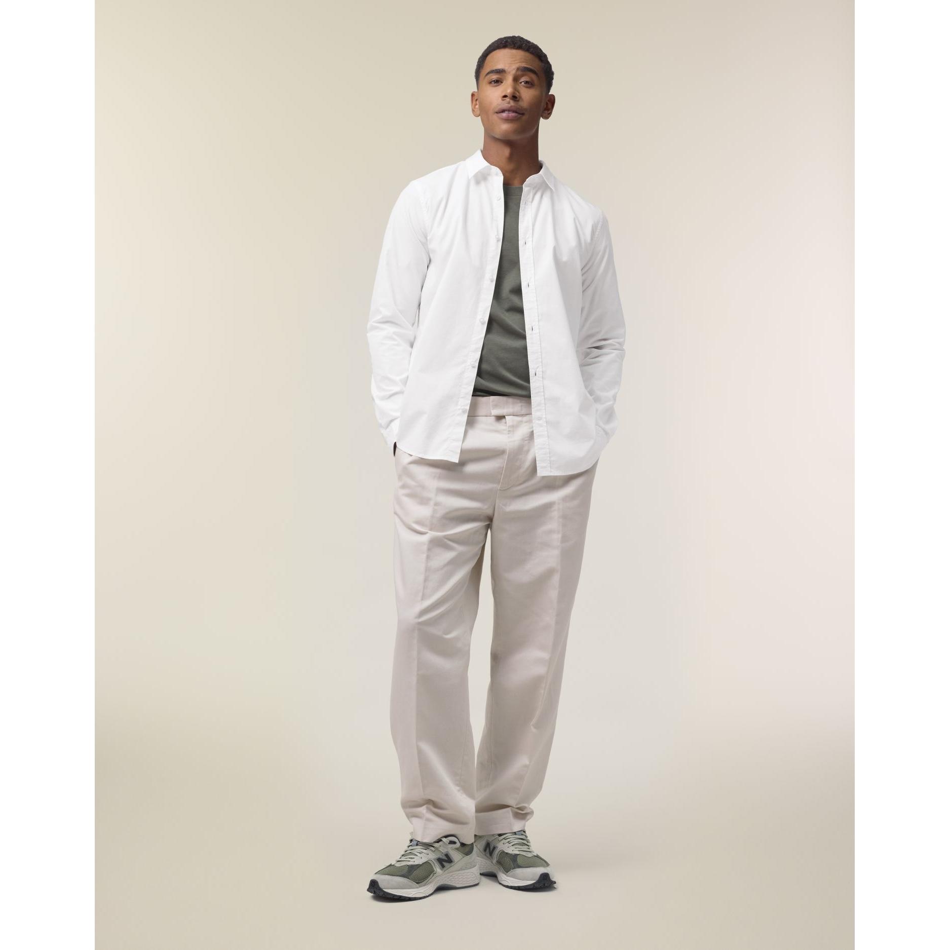 Cămașă pentru bărbați Stanley Styler White XXL