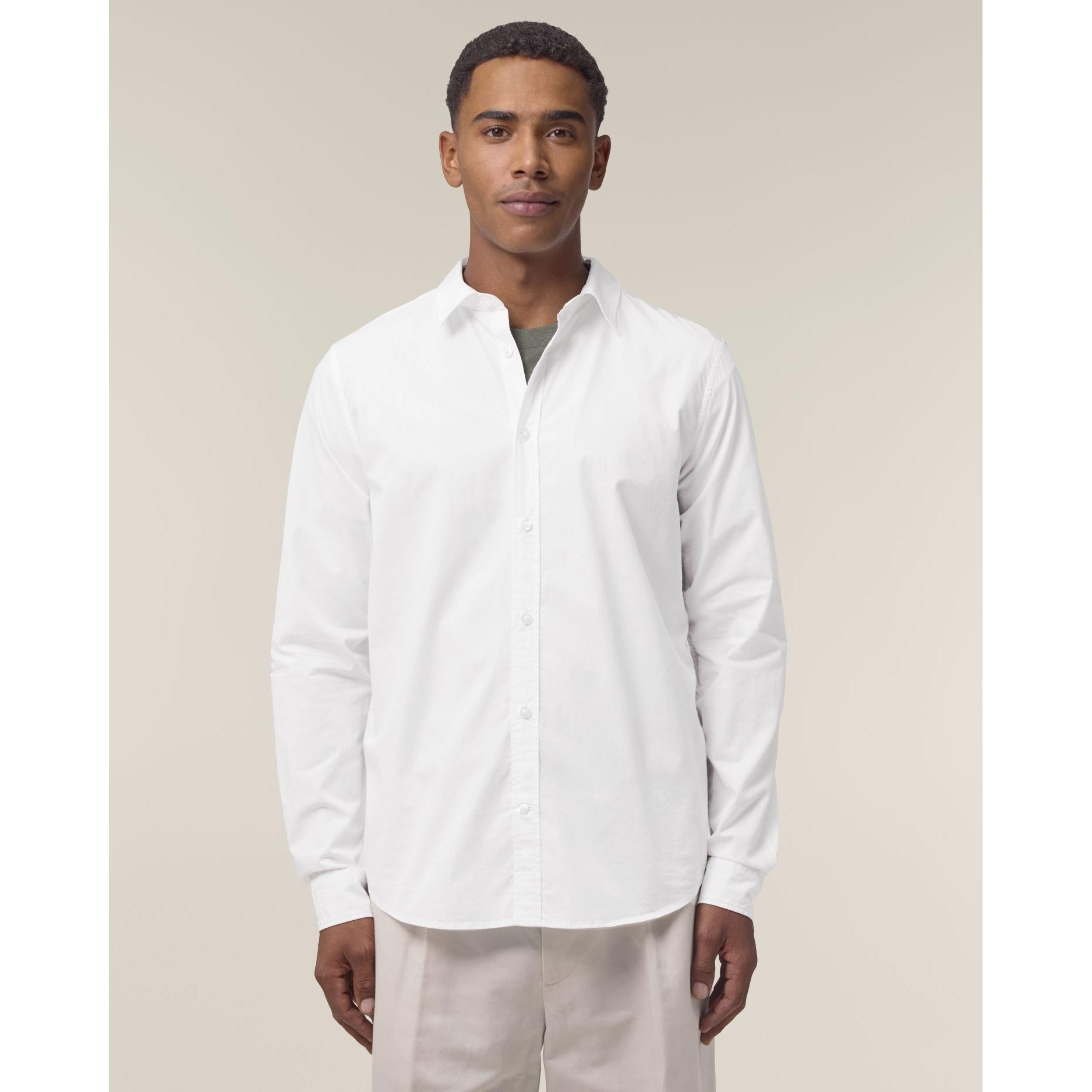 Cămașă pentru bărbați Stanley Styler White XXL