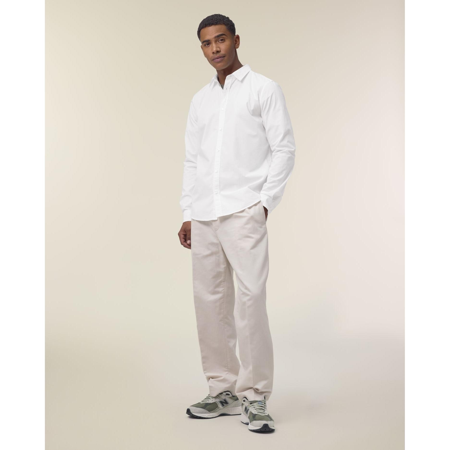 Cămașă pentru bărbați Stanley Styler White XXL