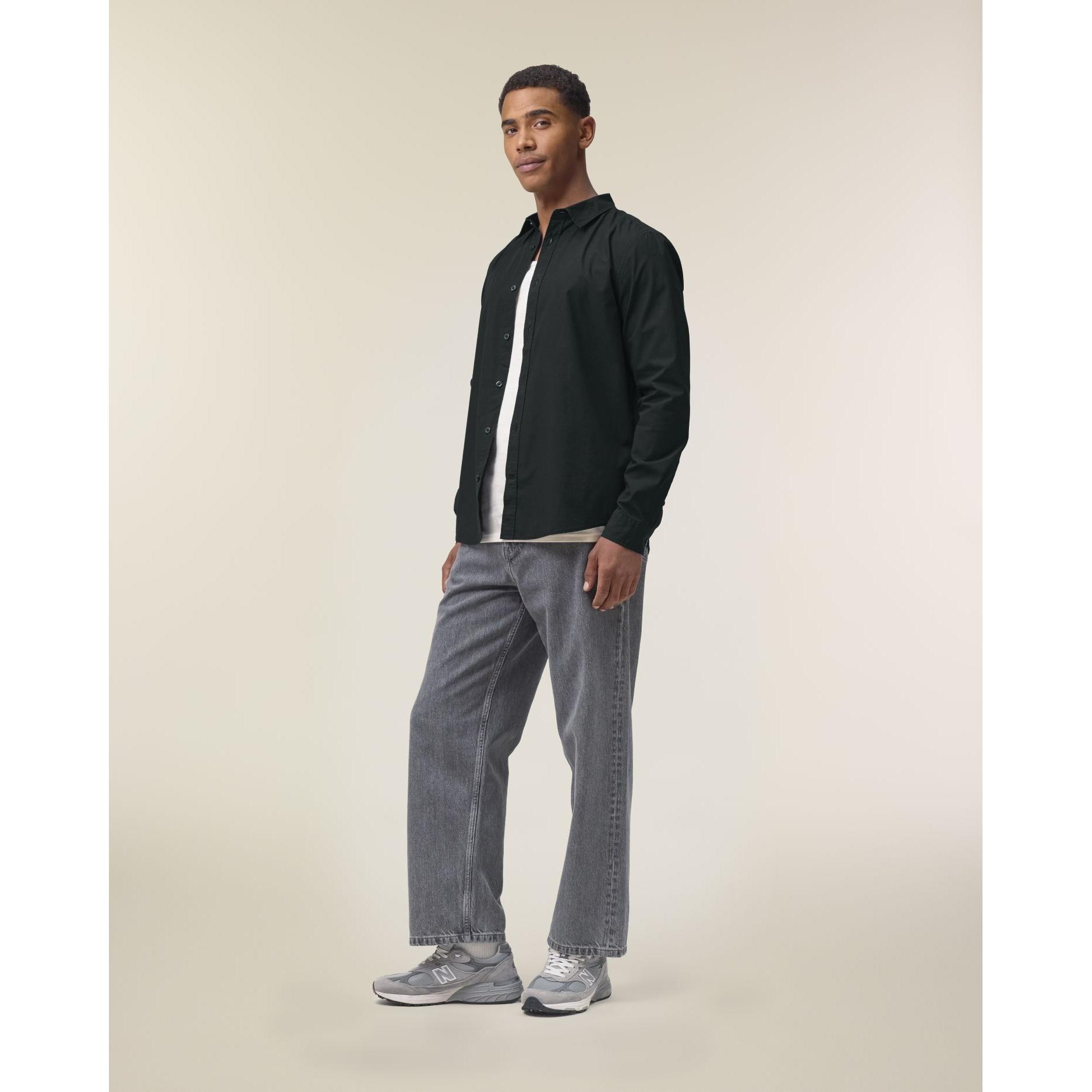 Cămașă pentru bărbați Stanley Styler Black XL