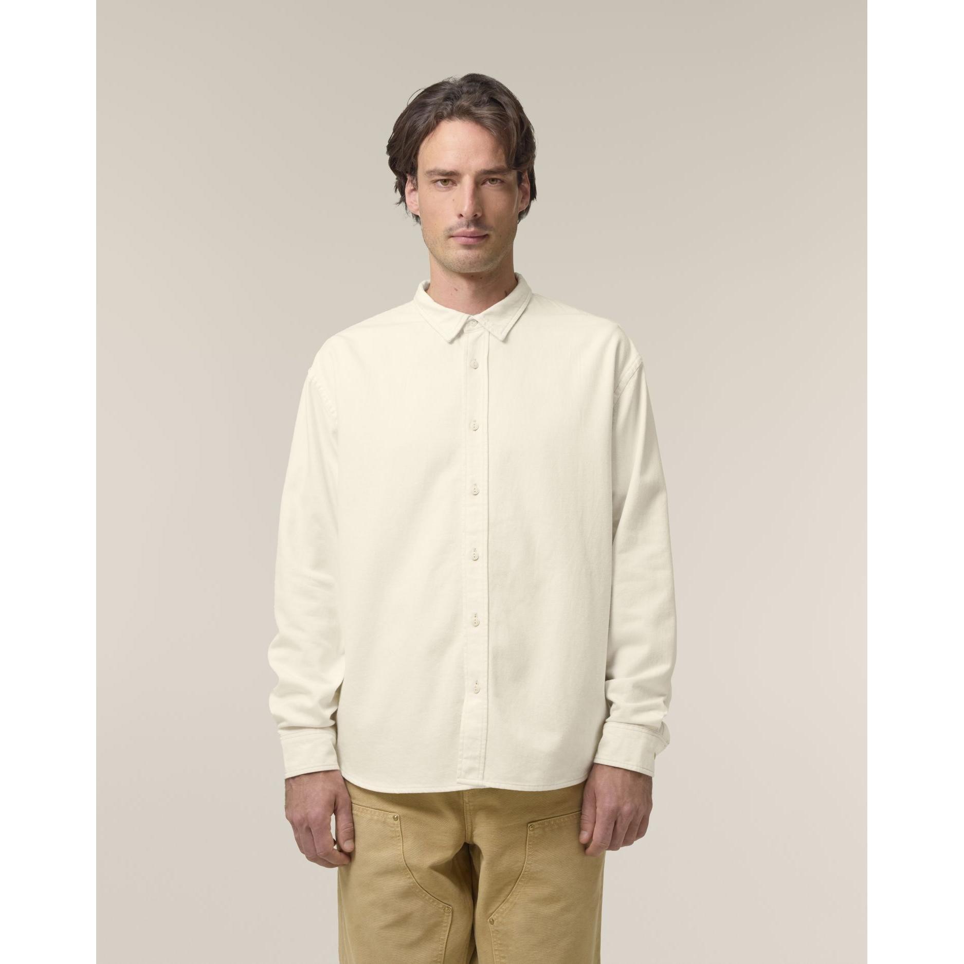Cămașă unisex Worker Natural Raw S