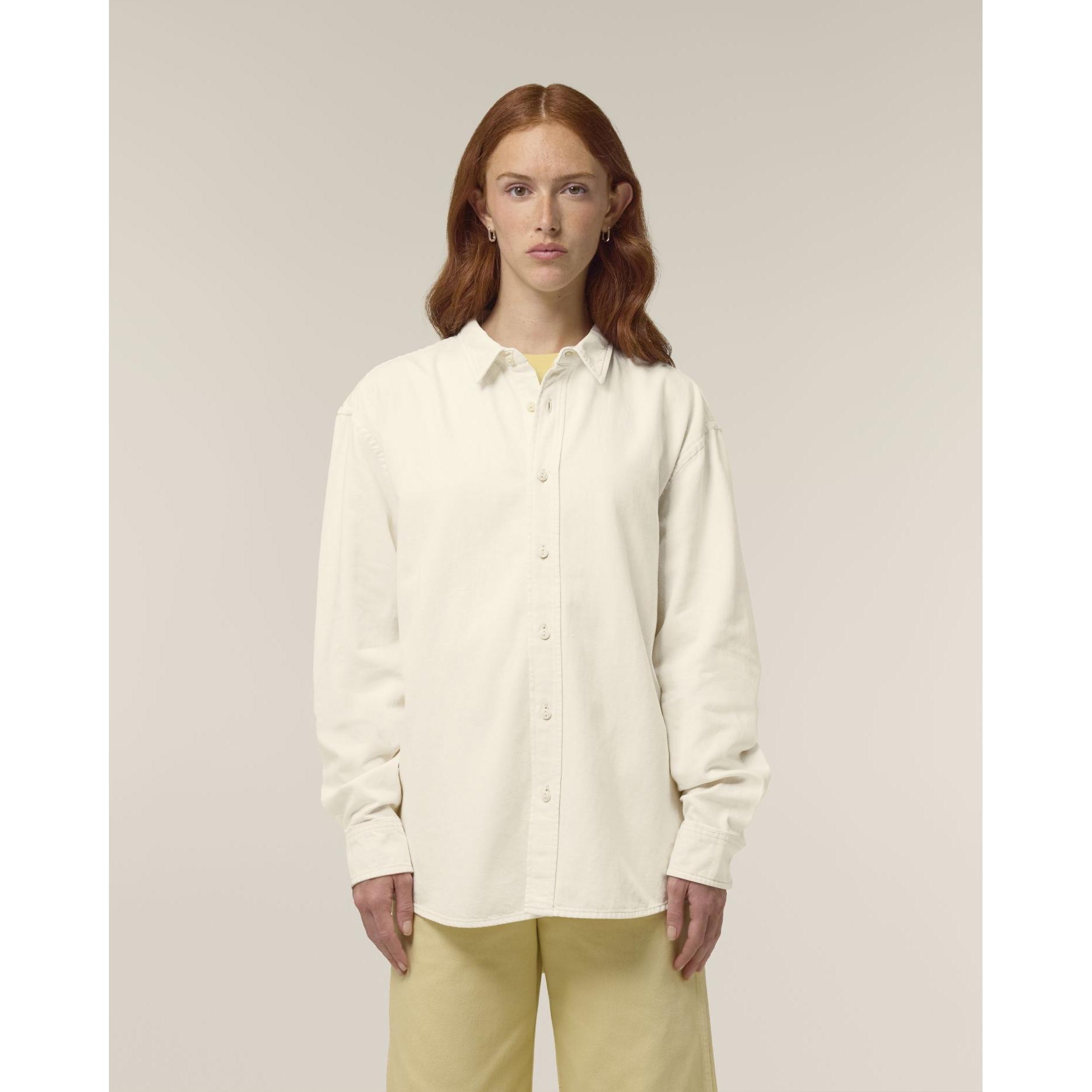 Cămașă unisex Worker Natural Raw S