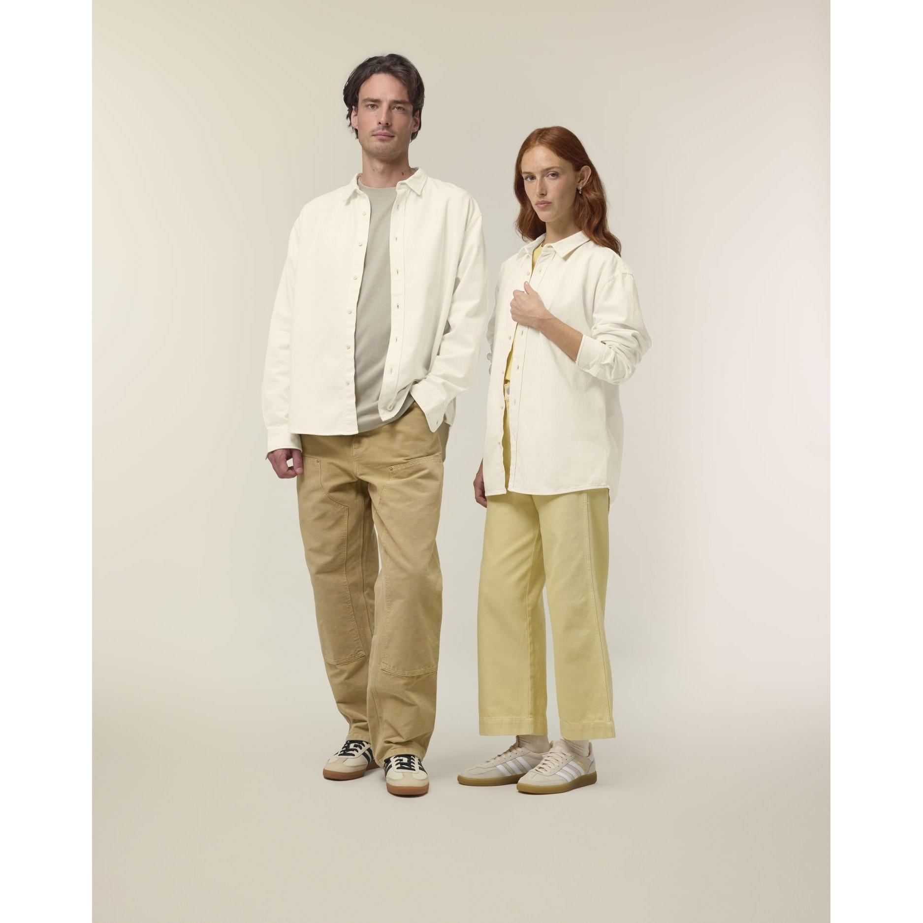 Cămașă unisex Worker Natural Raw S