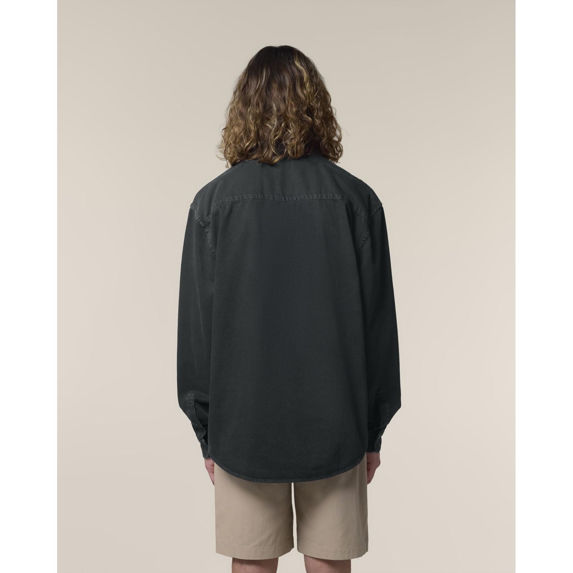 Cămașă unisex Worker G. Dyed Black Rock M