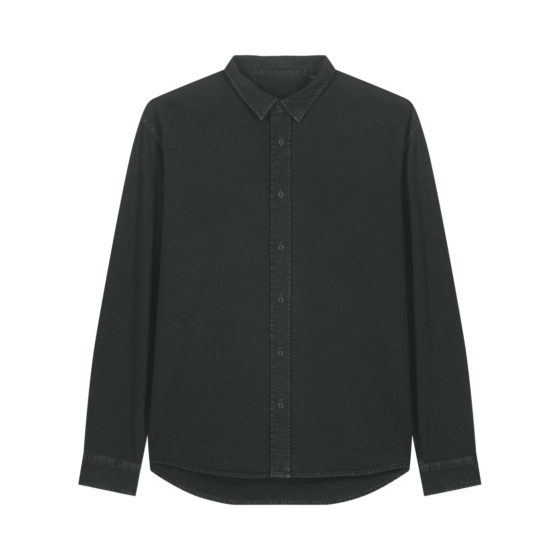 Cămașă unisex Worker G. Dyed Black Rock M