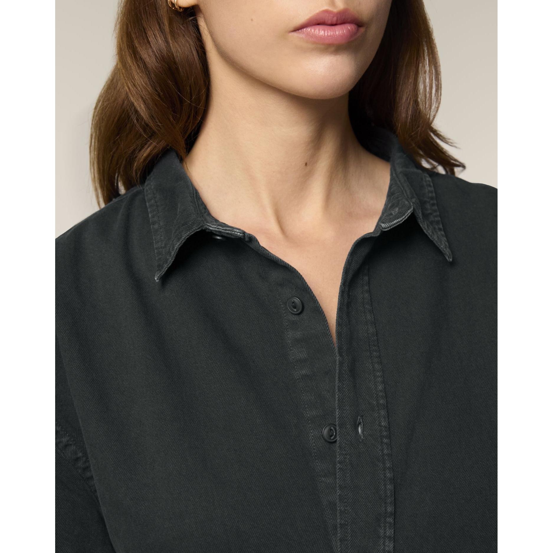 Cămașă unisex Worker G. Dyed Black Rock M