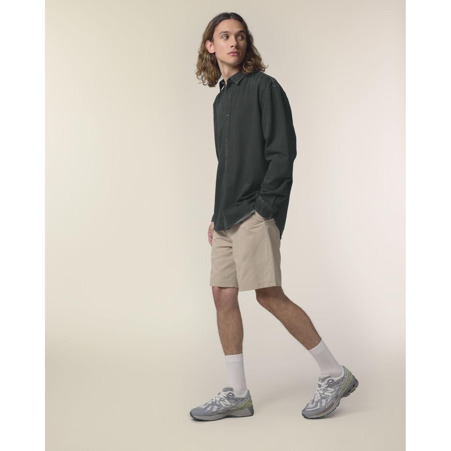 Cămașă unisex Worker G. Dyed Black Rock M
