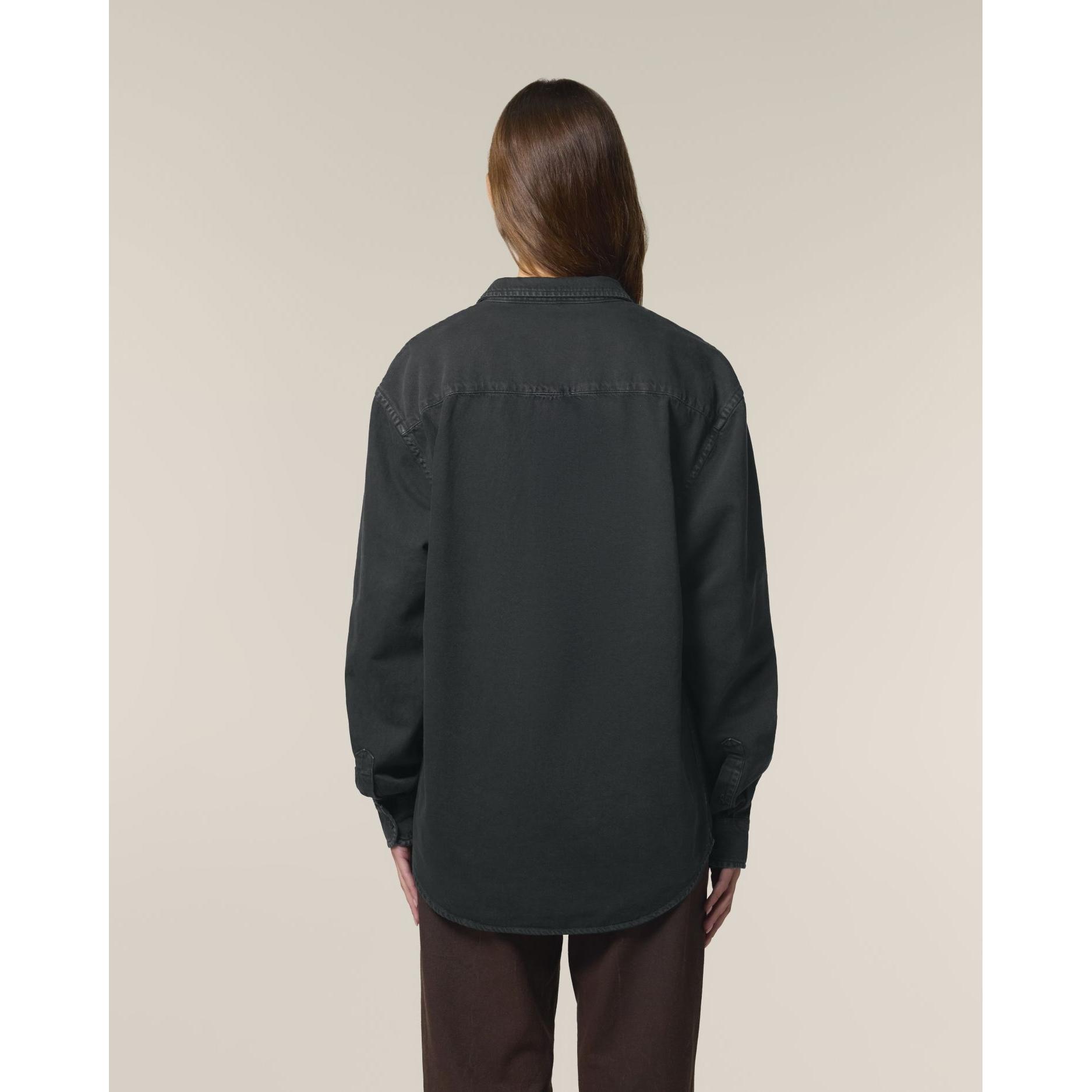 Cămașă unisex Worker G. Dyed Black Rock M