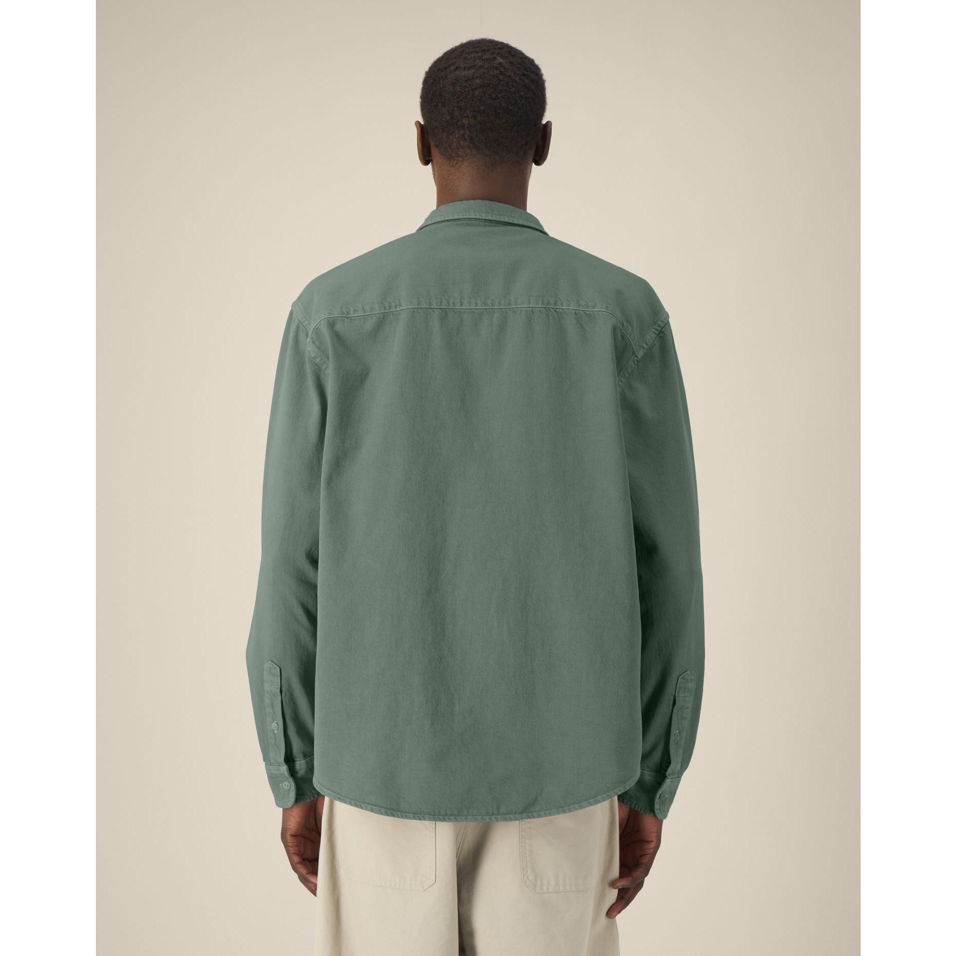 Cămașă unisex Worker G. Dyed Green Bay XS