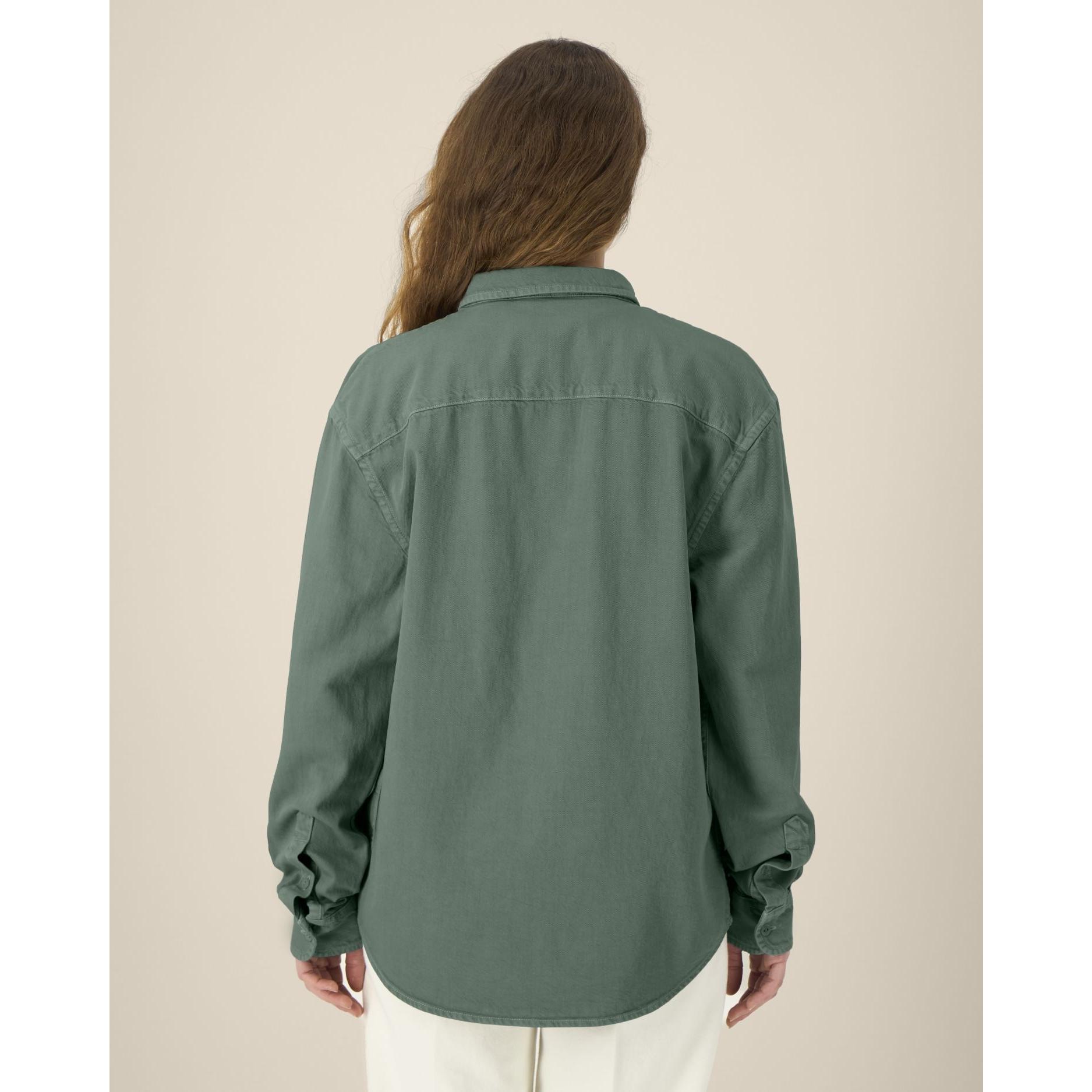Cămașă unisex Worker G. Dyed Green Bay XS
