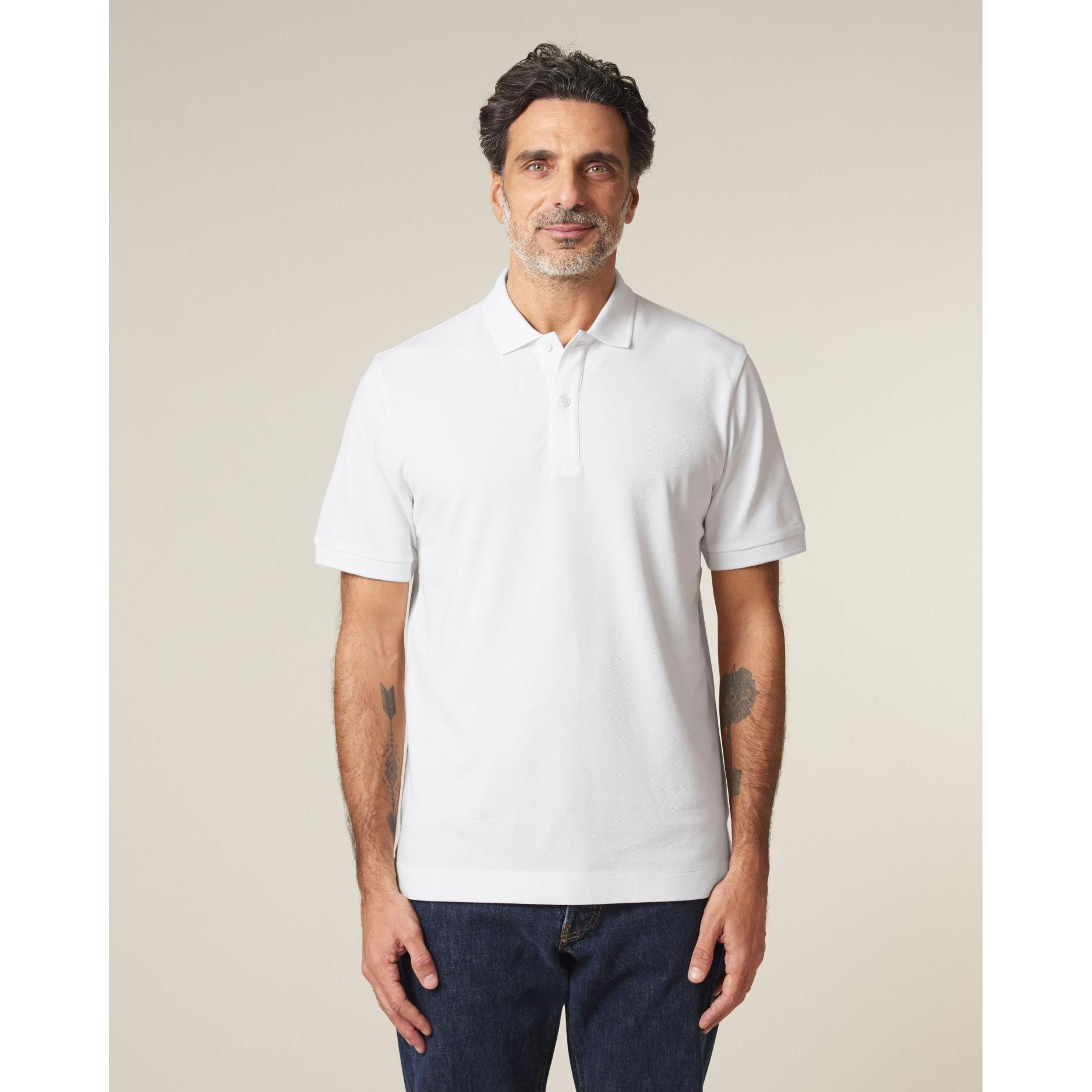 Tricou polo unisex Prepster 2.0 White 2XS