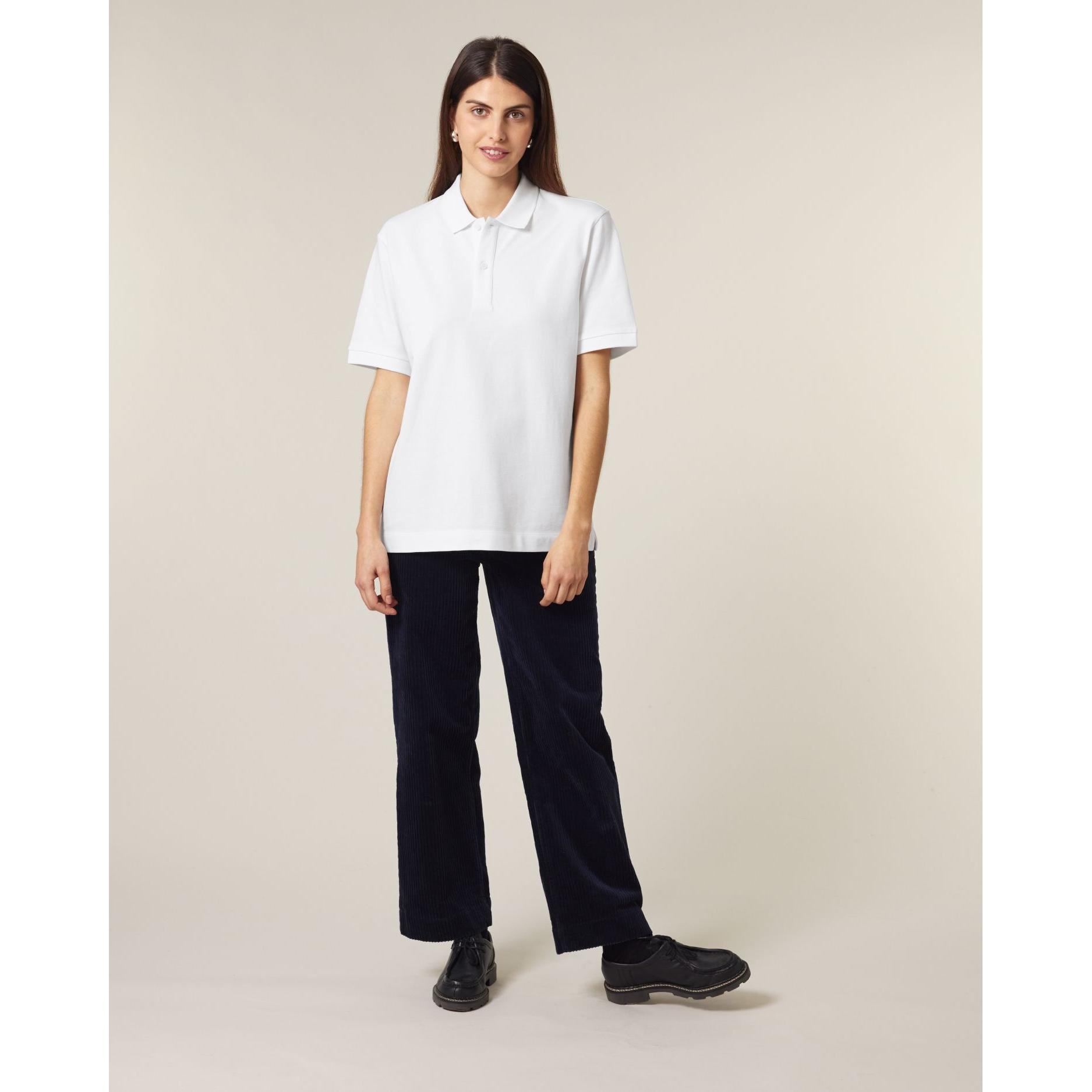 Tricou polo unisex Prepster 2.0 White 2XS