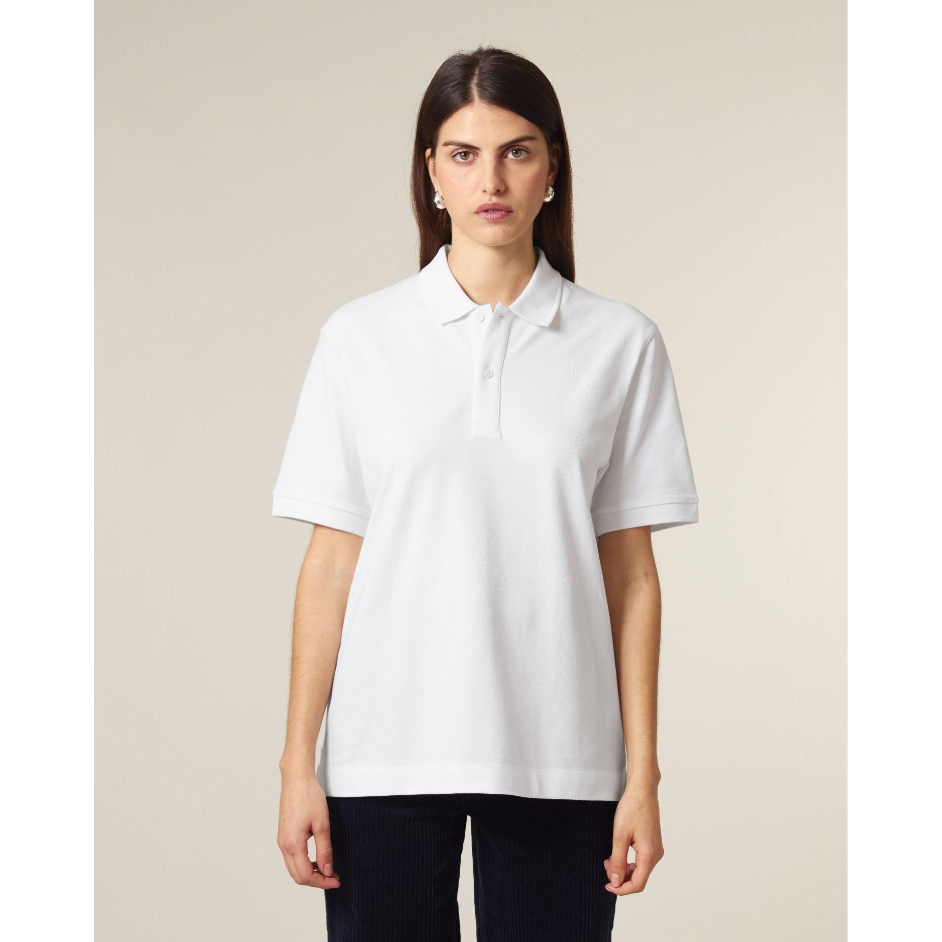 Tricou polo unisex Prepster 2.0 White 2XS