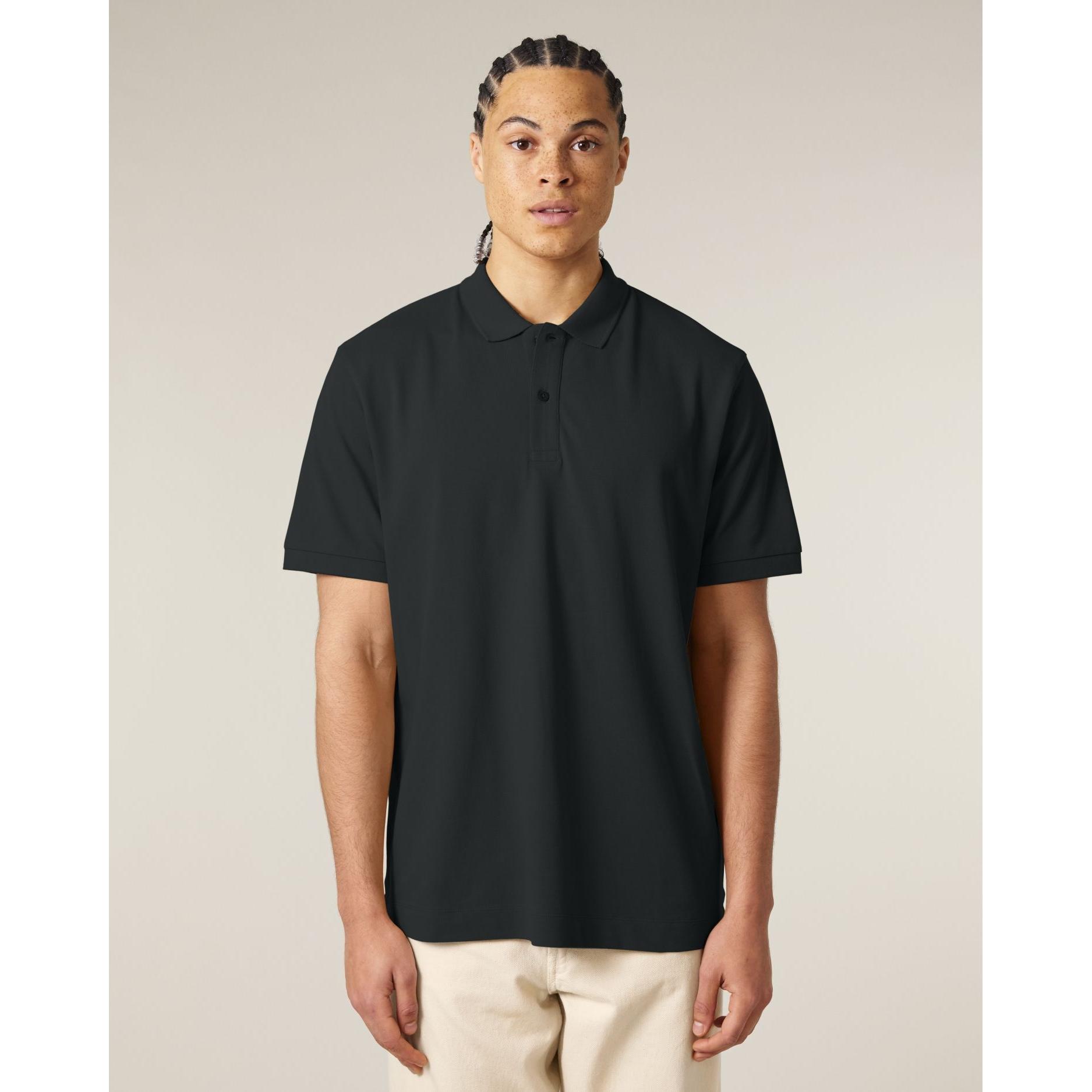 Tricou polo unisex Prepster 2.0 Black 2XS