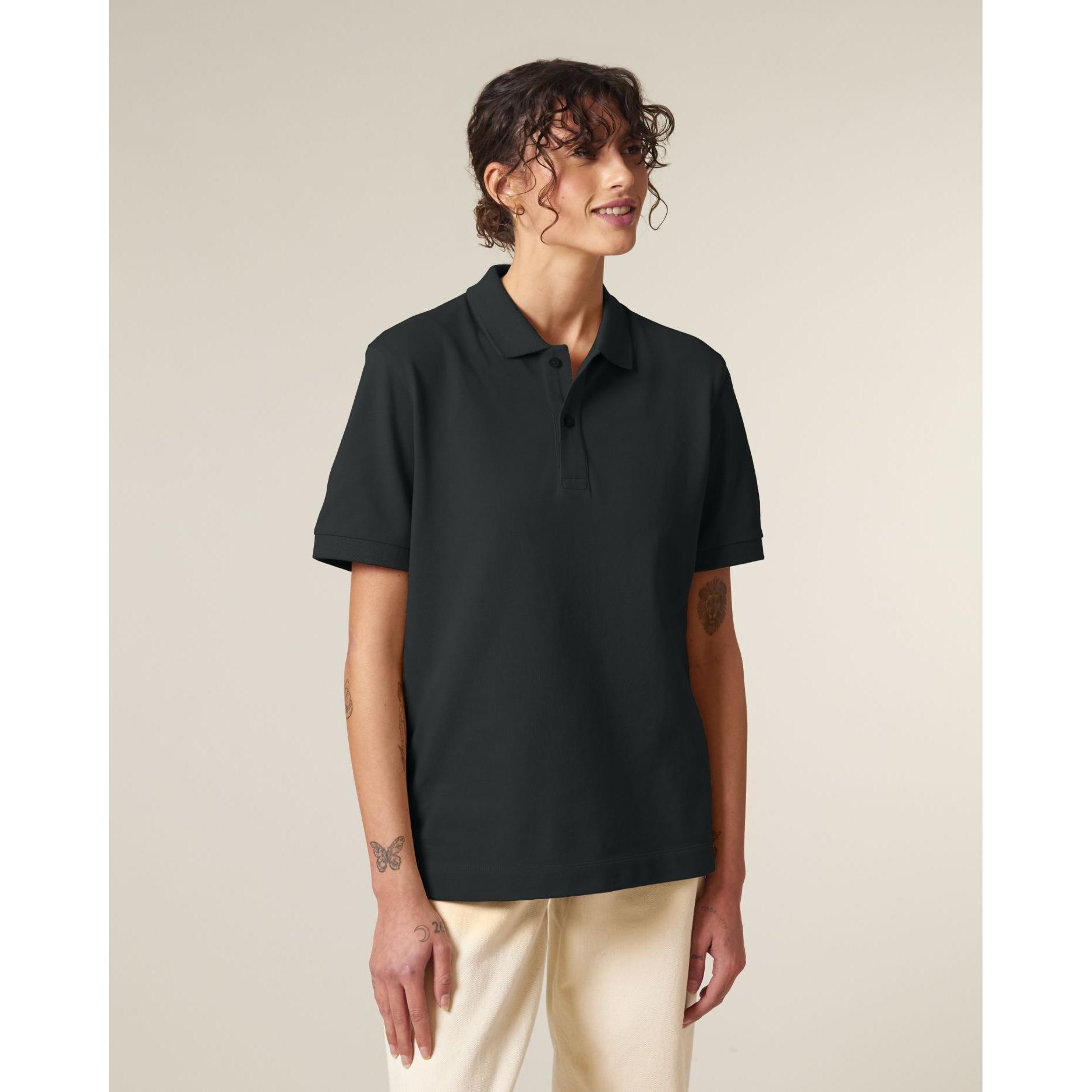 Tricou polo unisex Prepster 2.0 Black 2XS