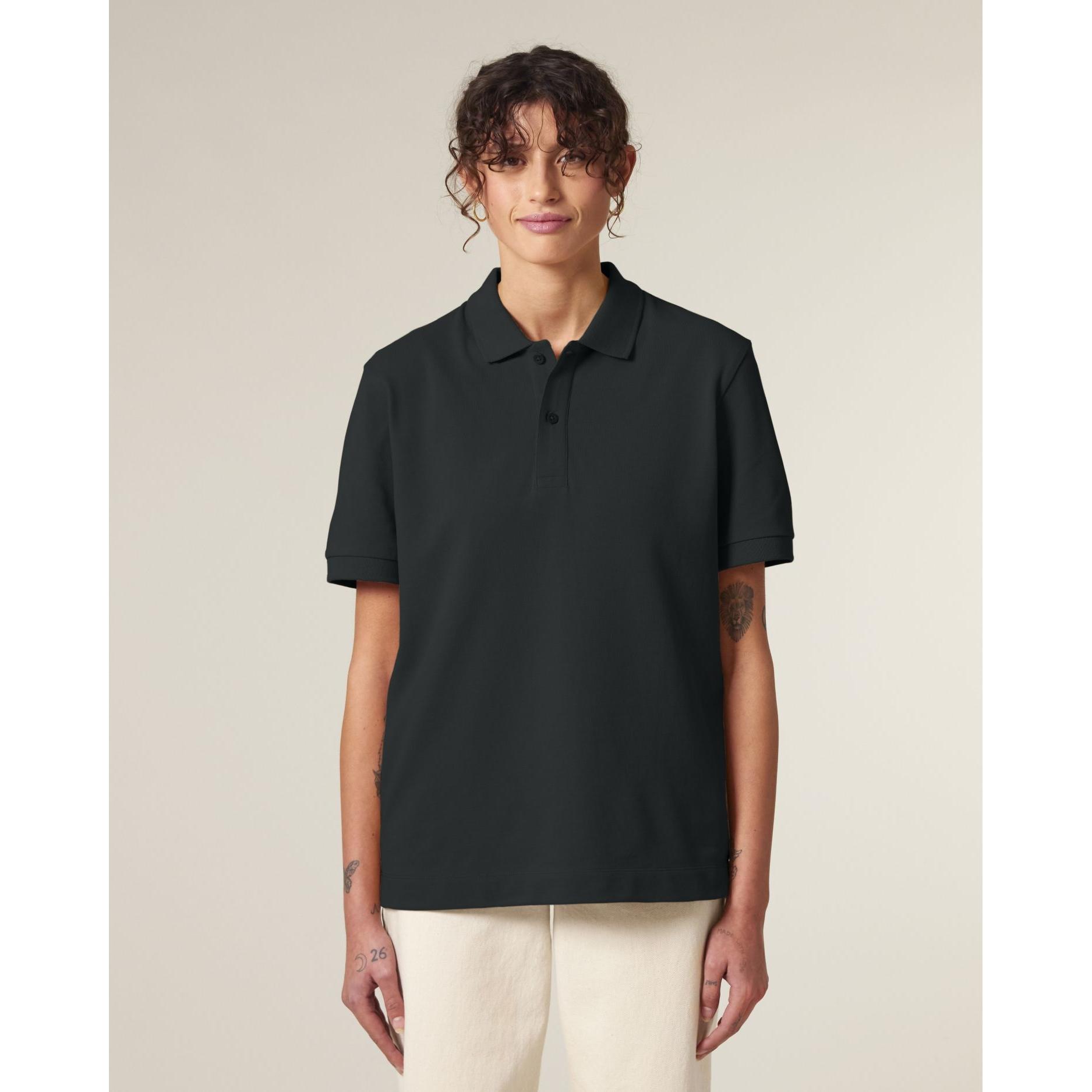Tricou polo unisex Prepster 2.0 Black 2XS