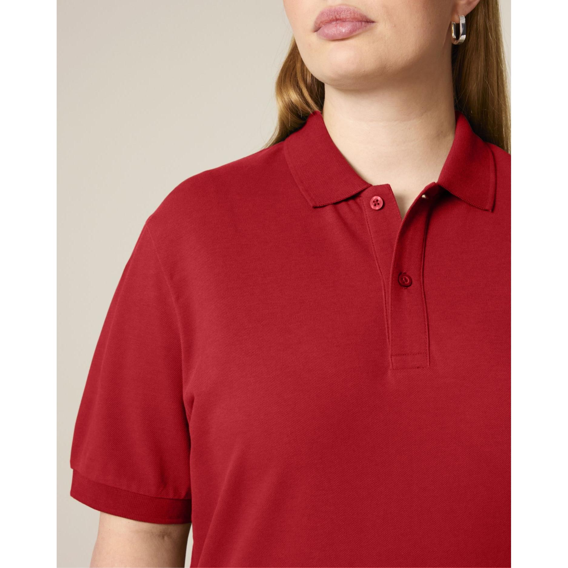 Tricou polo unisex Prepster 2.0 Red 2XS