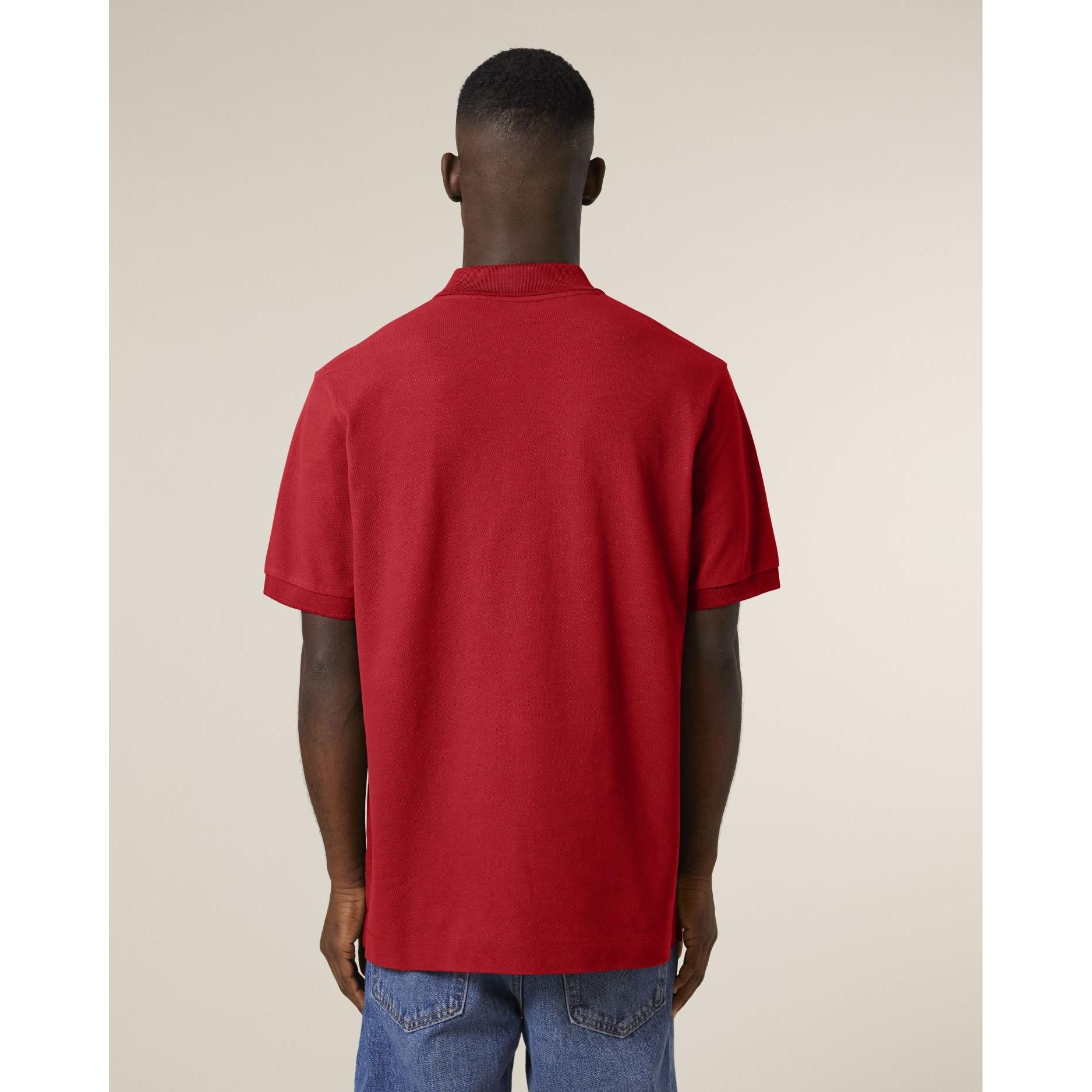 Tricou polo unisex Prepster 2.0 Red 2XS