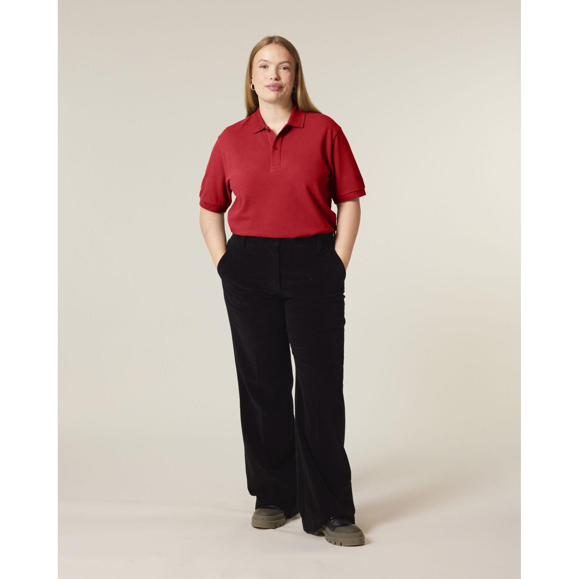 Tricou polo unisex Prepster 2.0 Red 2XS