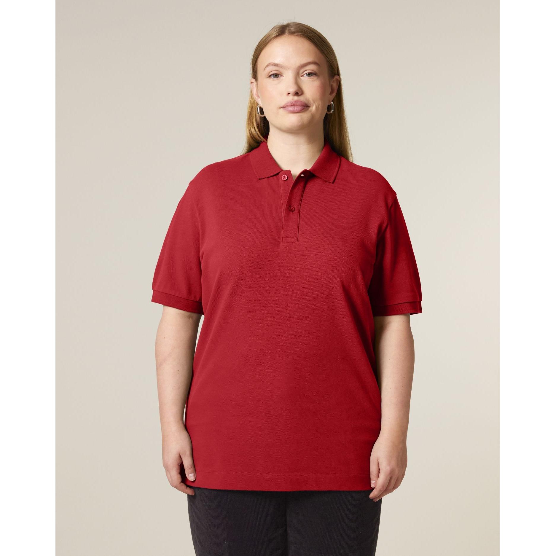 Tricou polo unisex Prepster 2.0 Red 2XS