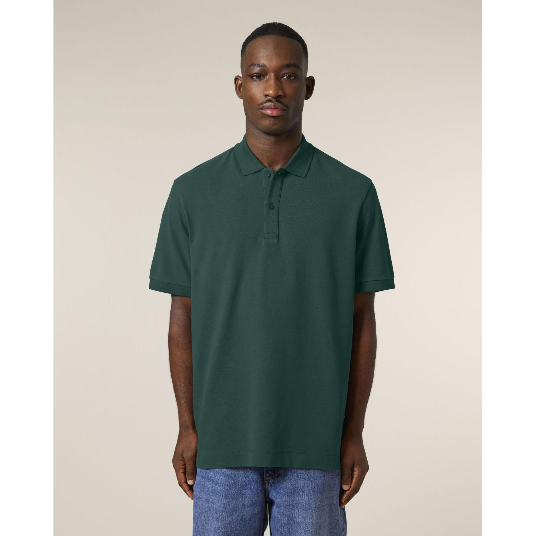 Tricou polo unisex Prepster 2.0 Glazed Green 2XS