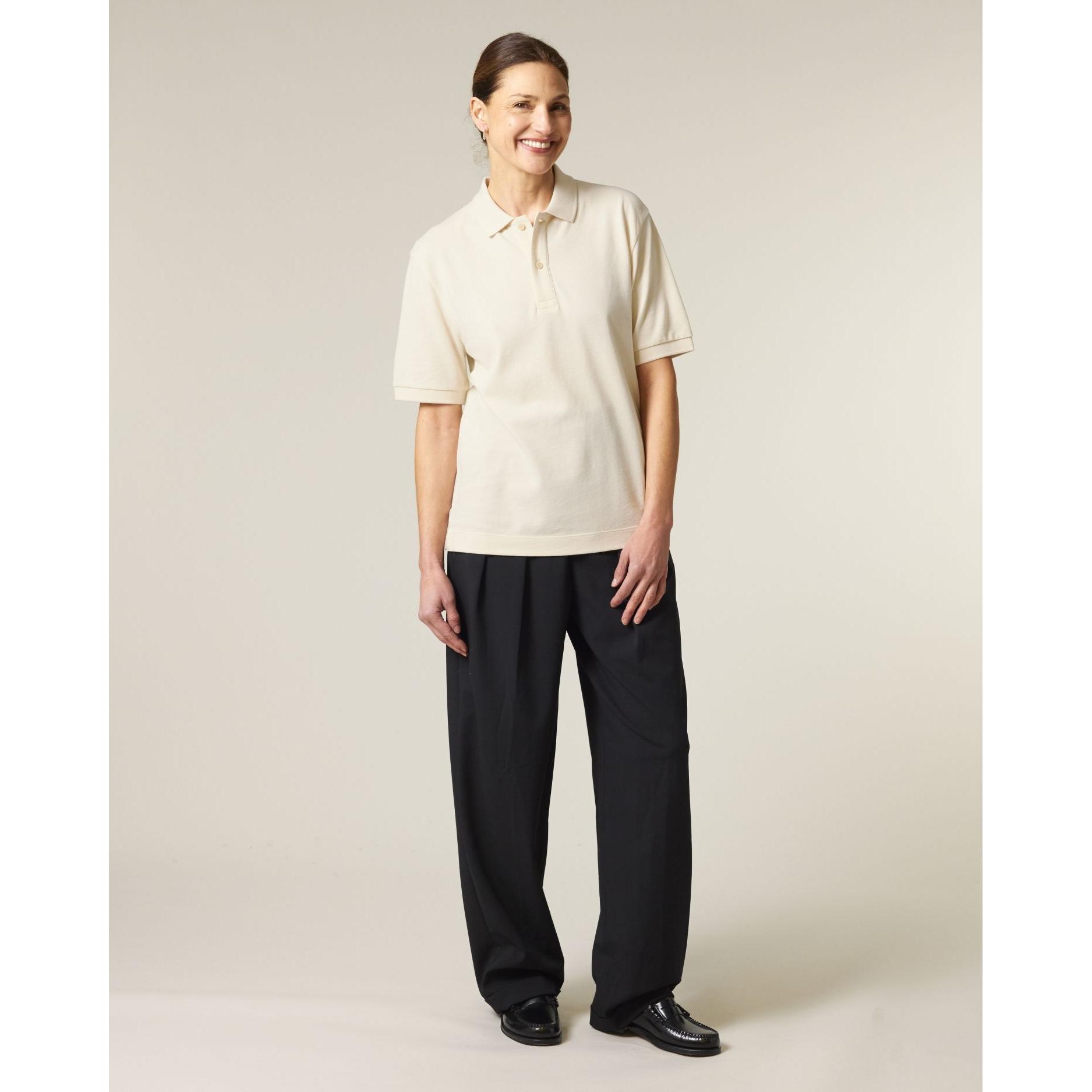 Tricou polo unisex Prepster 2.0 Natural Raw 2XS