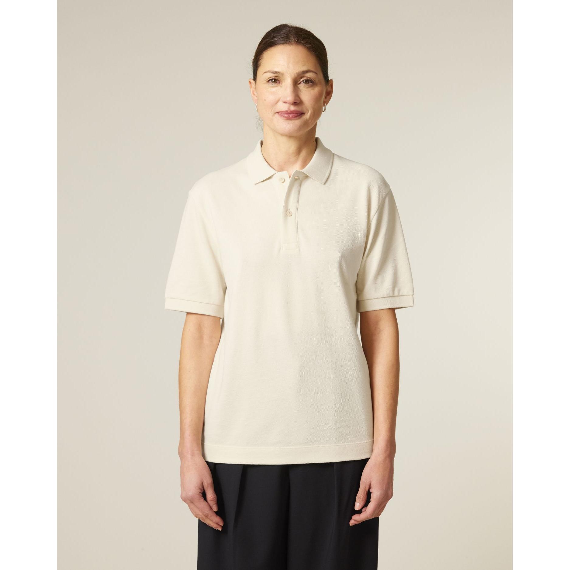 Tricou polo unisex Prepster 2.0 Natural Raw 2XS