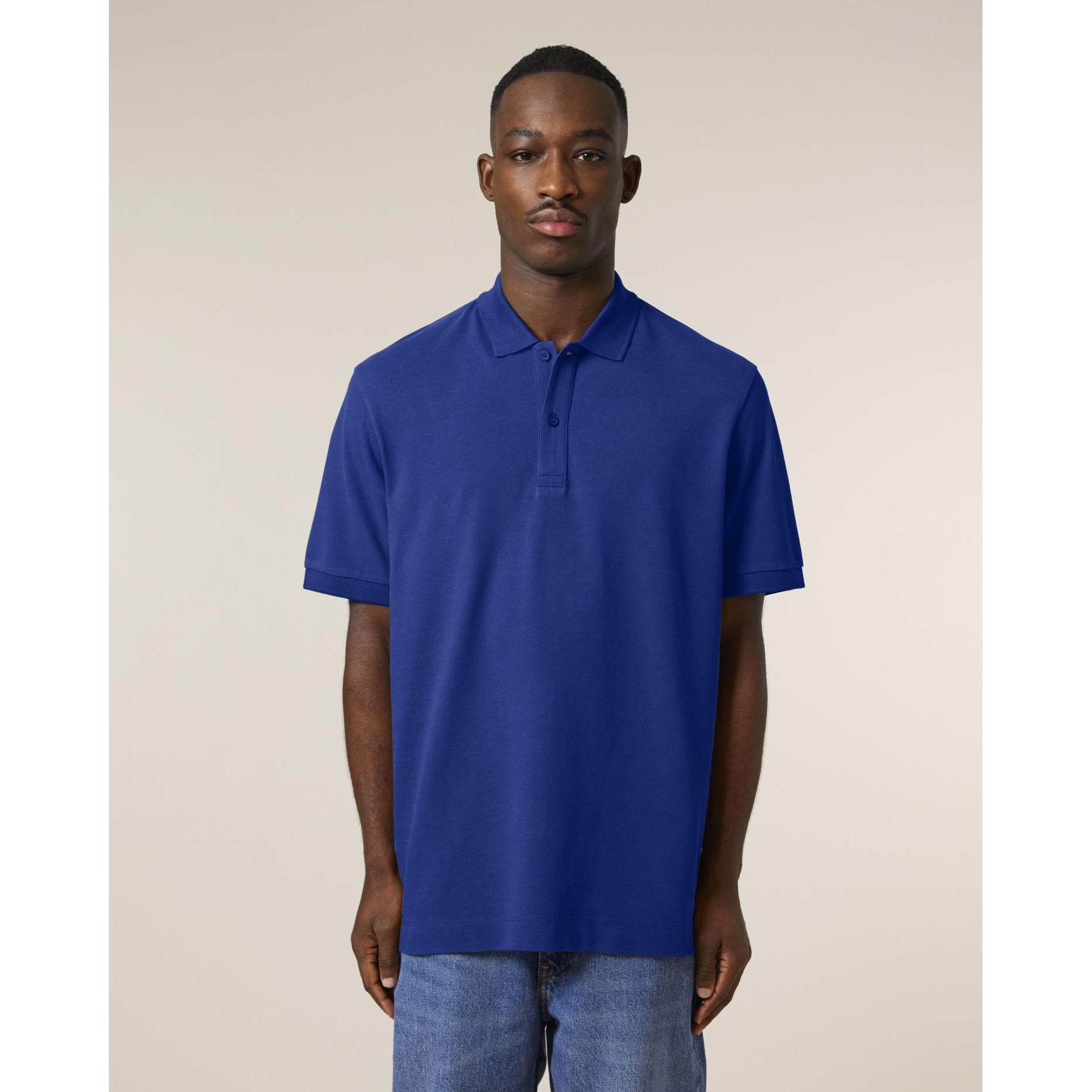 Tricou polo unisex Prepster 2.0 Worker Blue S