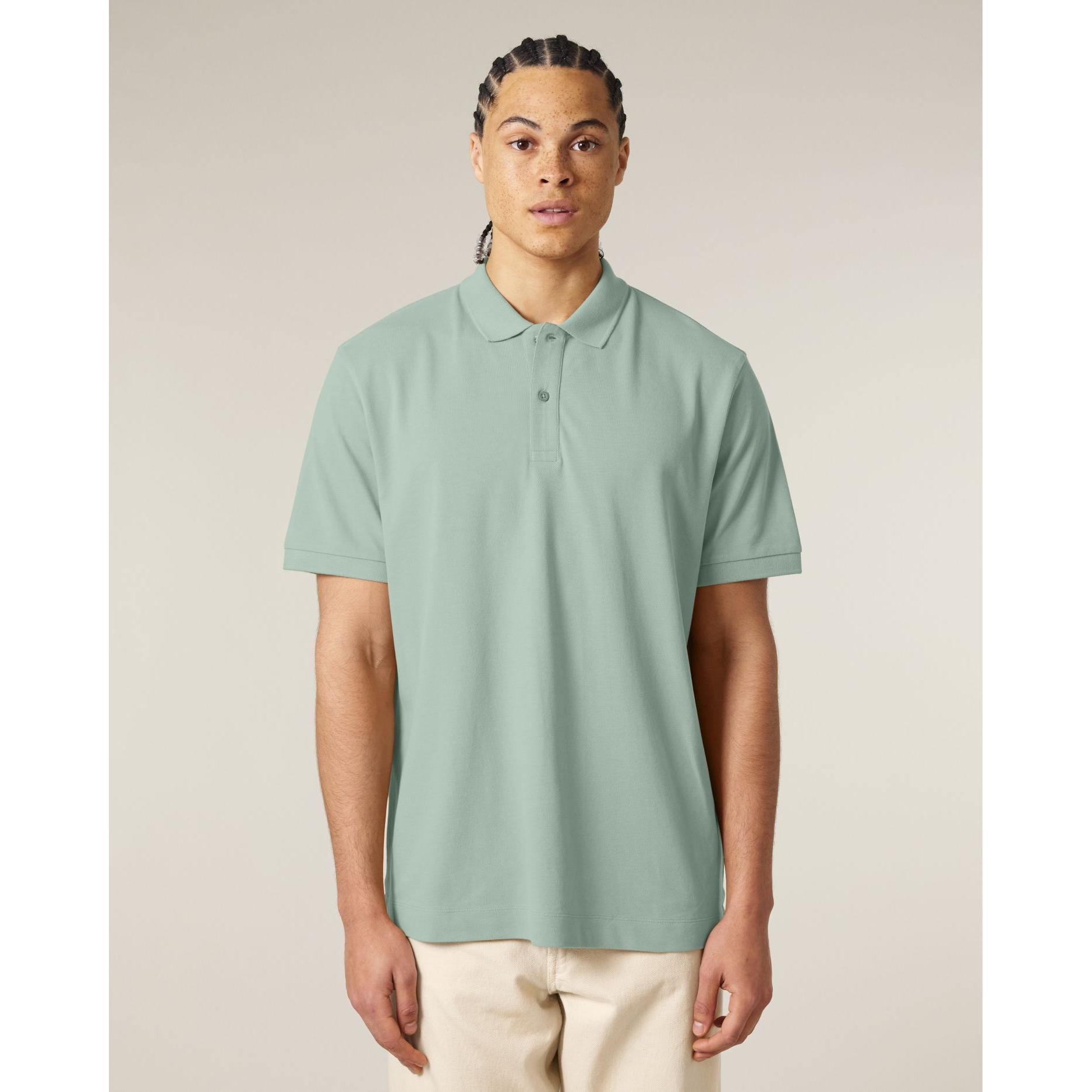Tricou polo unisex Prepster 2.0 Aloe 2XS